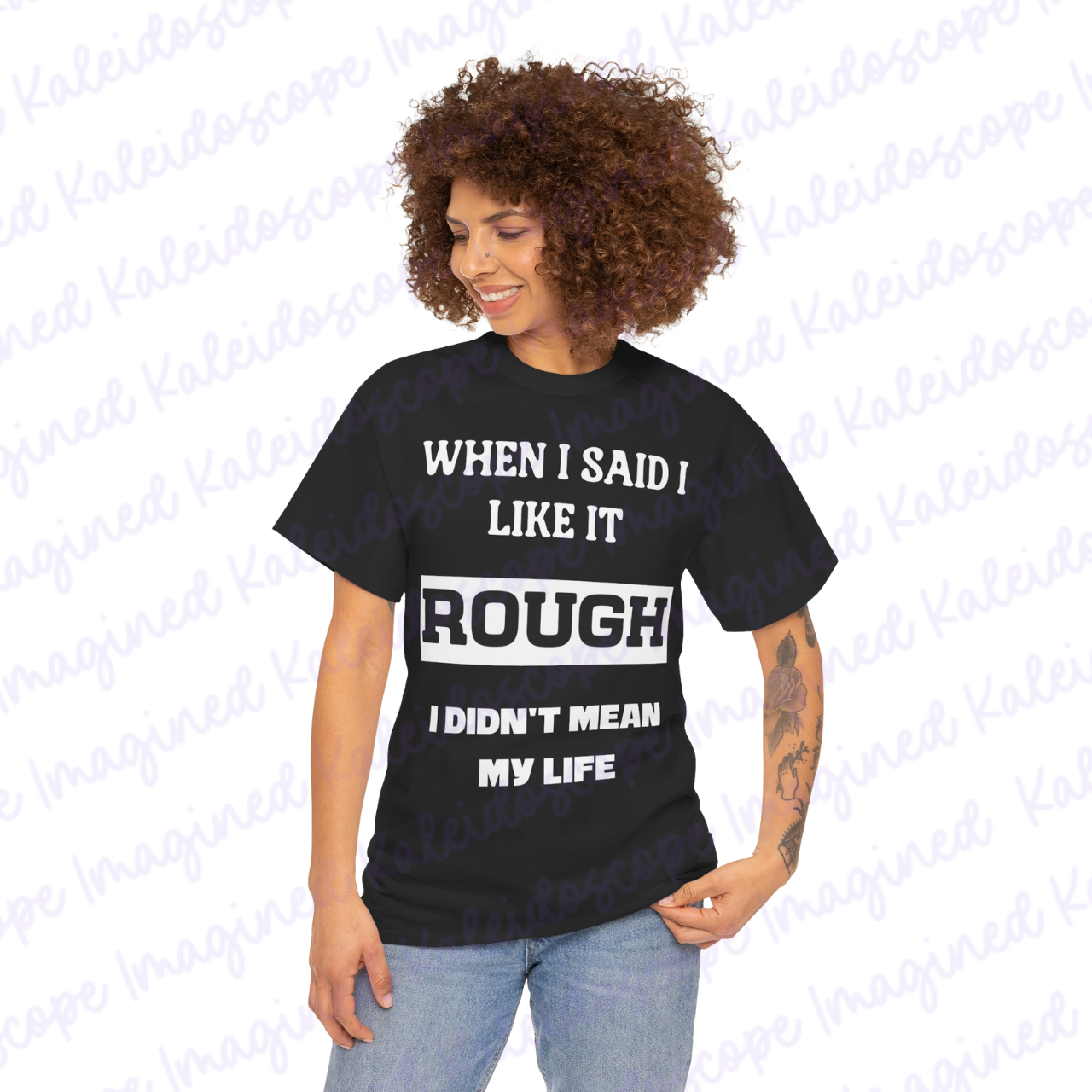 Funny Graphic Tee, When I Said I Like It Rough T-Shirt, Humorous Cotton Shirt, Gift for Friends, Casual Wear, Birthday Present product thumbnail image Funny Graphic Tee, When I Said I Like It Rough T-Shirt, Humorous Cotton Shirt, Gift for Friends, Casual Wear, Birthday Present product thumbnail image