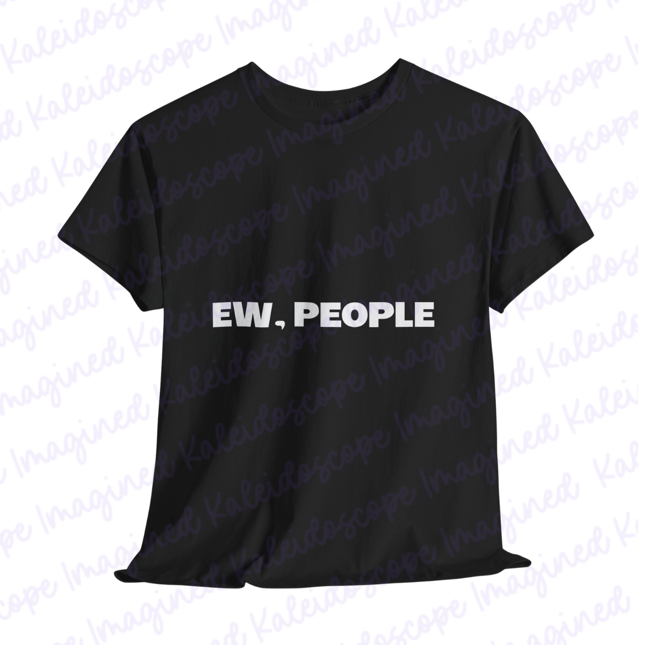Casual Statement Tee - 'EW, PEOPLE' Graphic Unisex Shirt, Trendy Outfit, Ideal Gift for Friends, Humorous Gift, Everyday Wear product thumbnail image