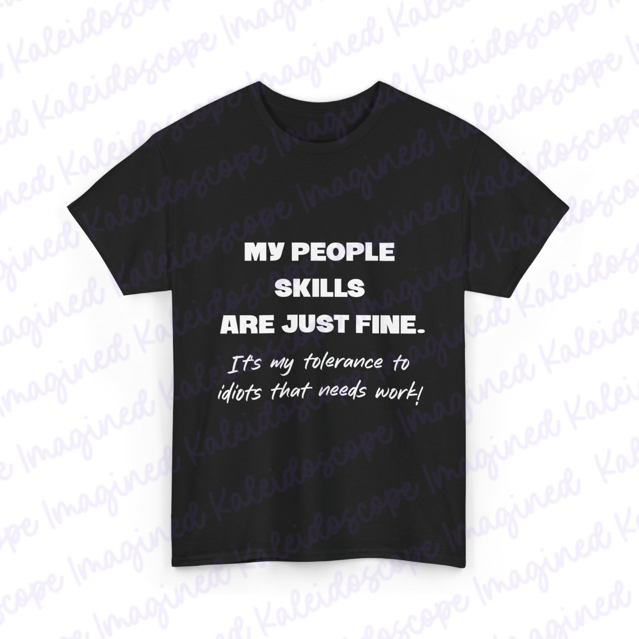 My People Skills Are Fine - Unisex Heavy Cotton Tee, Funny T-Shirt, Gifts for Him, Gifts for Her, Quirky Humor Shirt, Casual Wear product thumbnail image