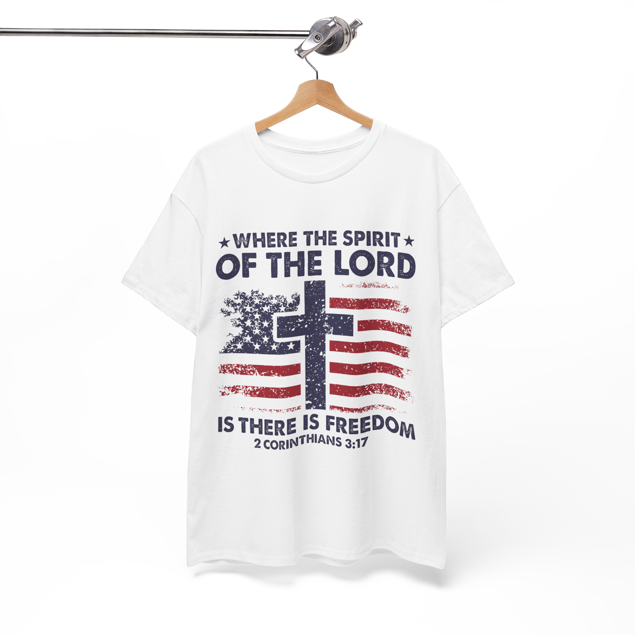 The Spirit Of The Lord- Unisex Heavy Cotton Tee