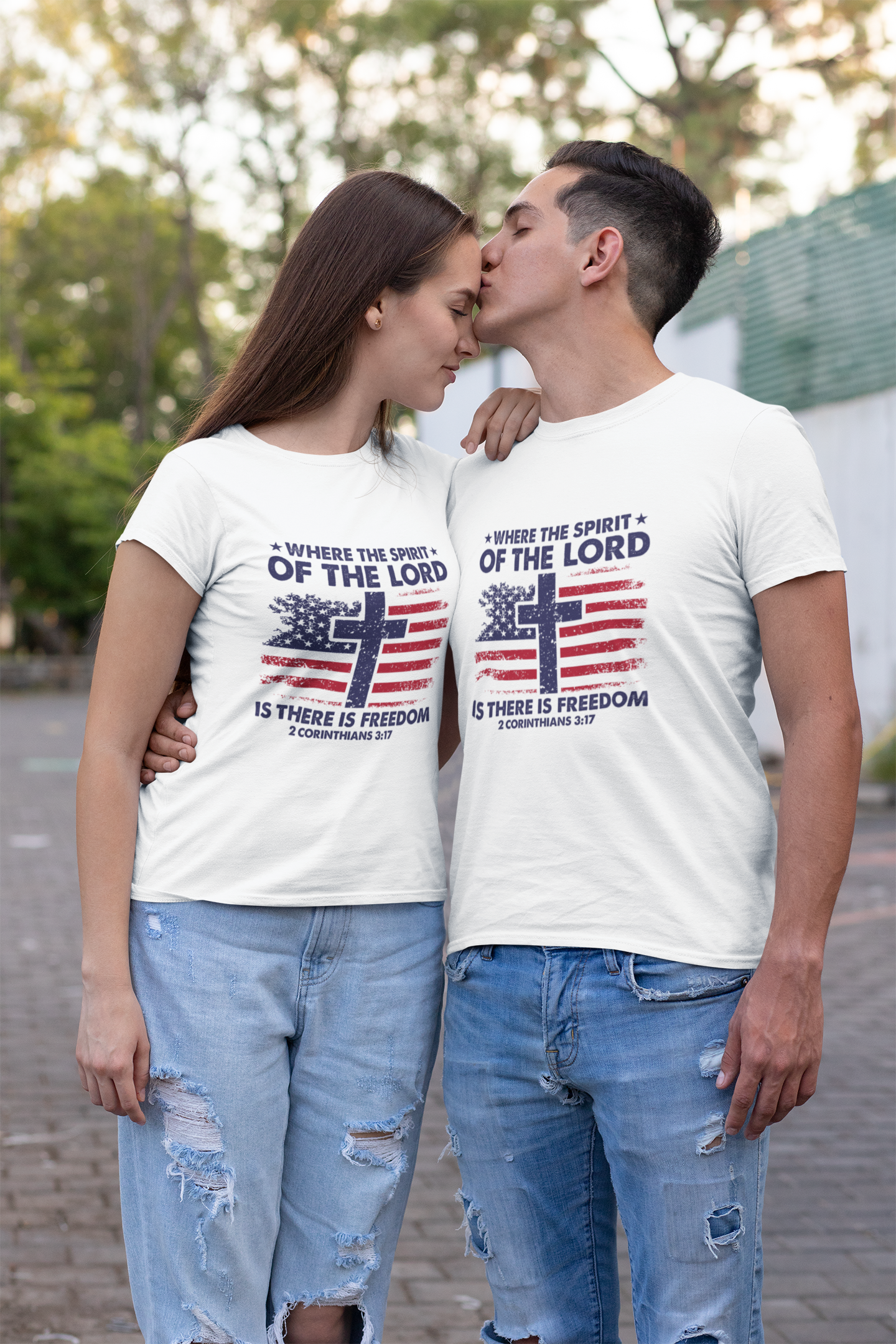 The Spirit Of The Lord- Unisex Heavy Cotton Tee product thumbnail image