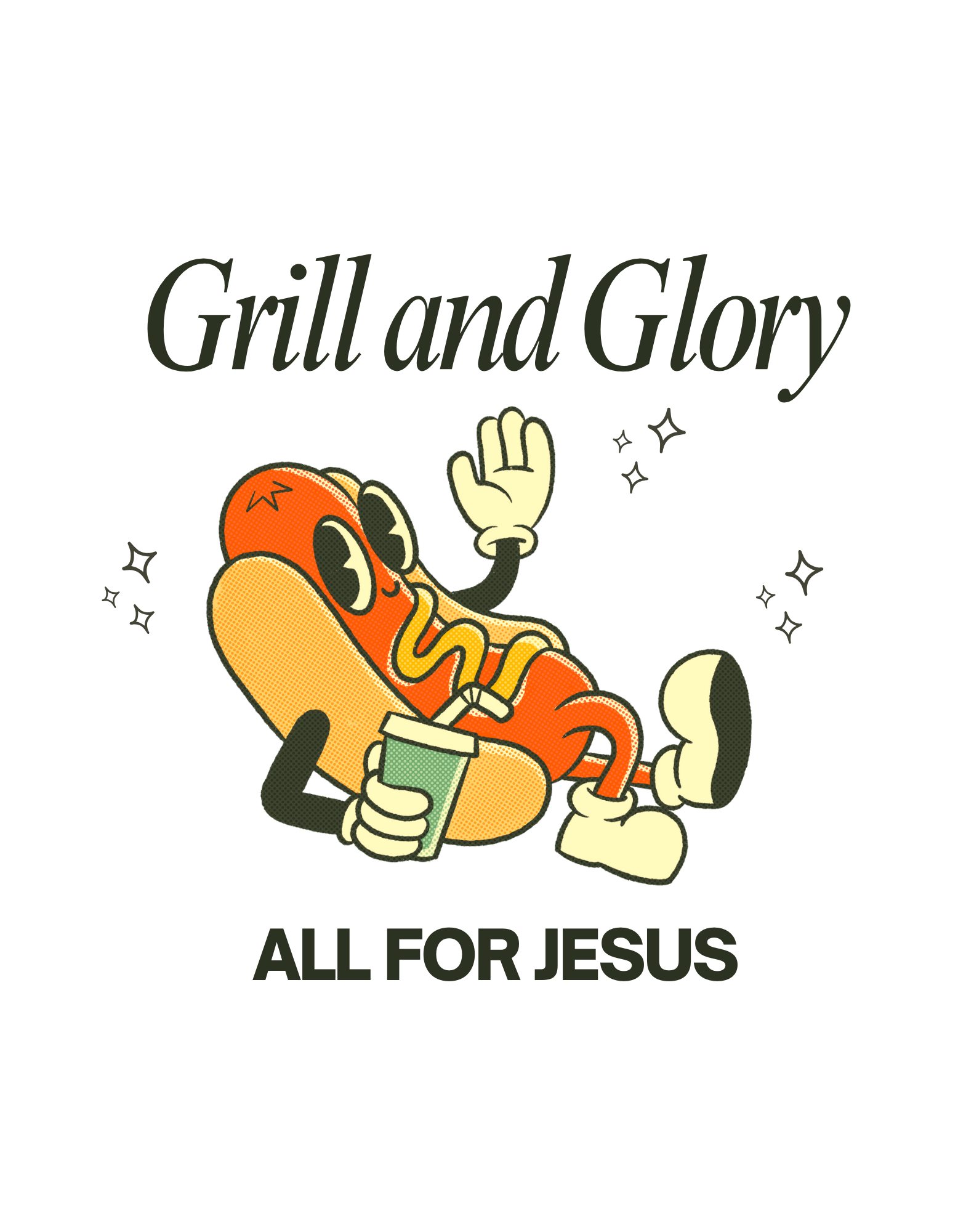 Grill and Glory ALL FOR JESUS product thumbnail image Grill and Glory ALL FOR JESUS product thumbnail image