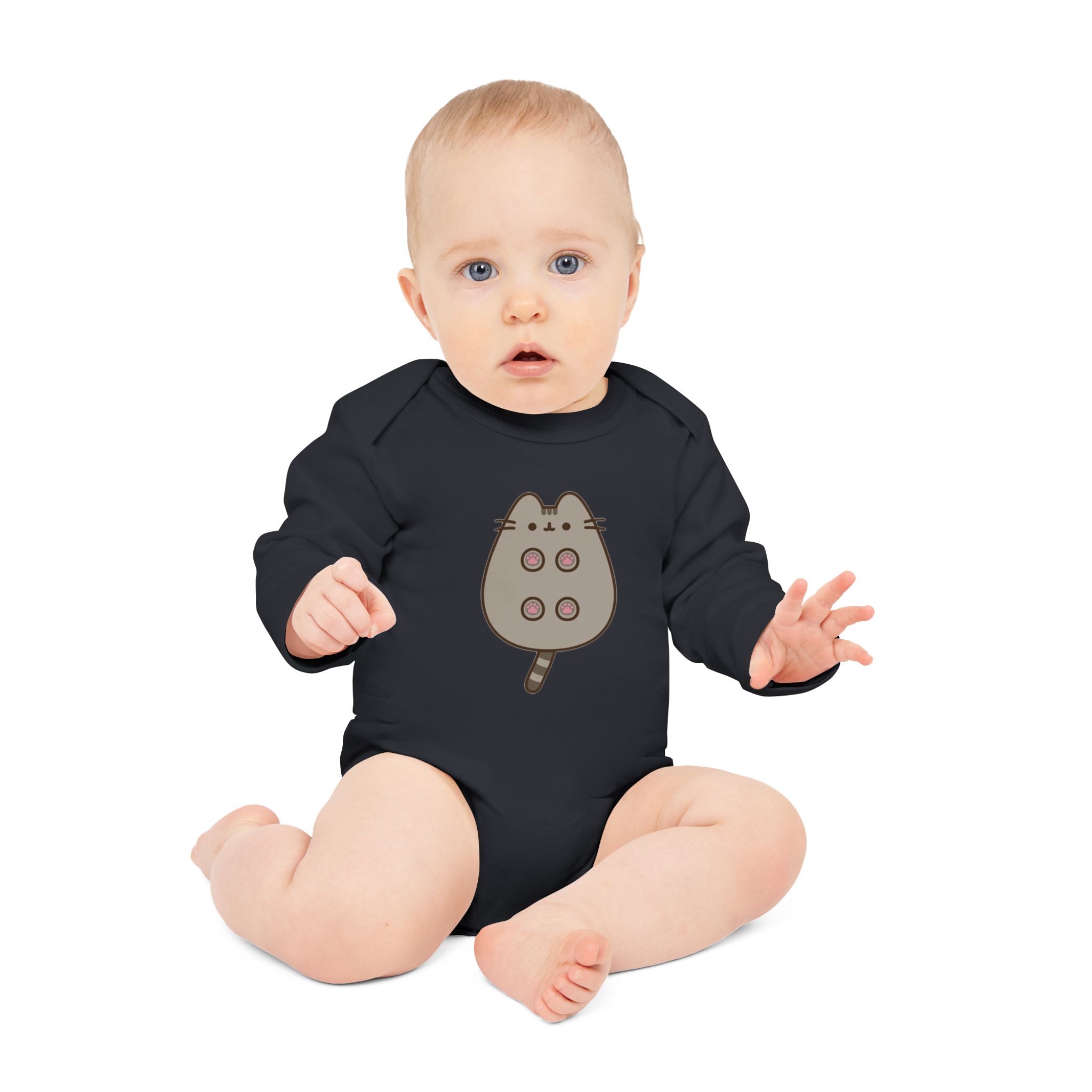Personalized Baby Long Bodysuit, Custom Design, Baby Showers, Newborn Gifts, Toddler Outfits, Cute Babywear up to 2 years old product thumbnail image