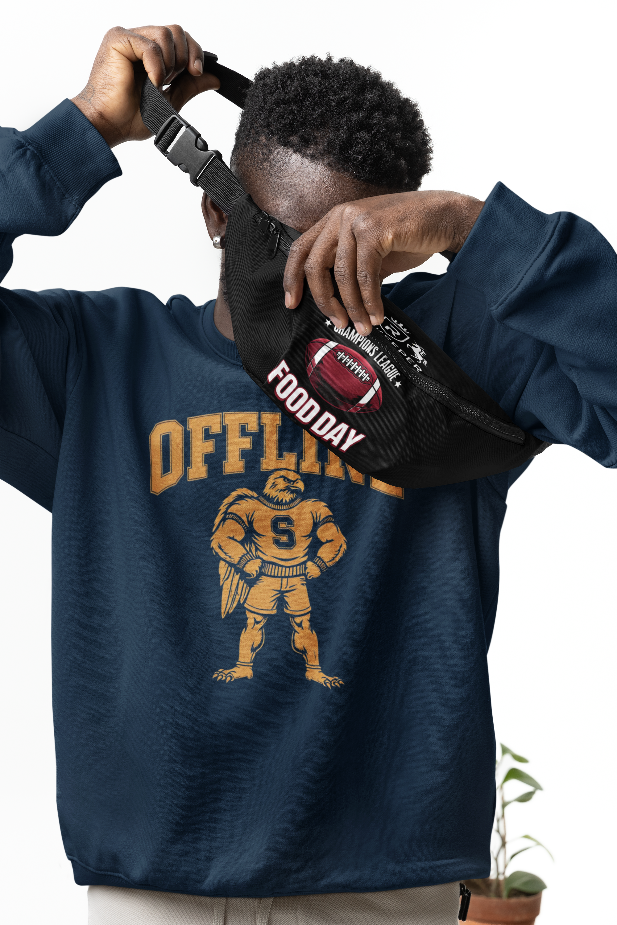 Offline Hero Sweatshirt, Cozy Unisex Crewneck, Perfect Gift for Gamers, Casual Wear, Relaxing Days, Everyday Comfort product thumbnail image