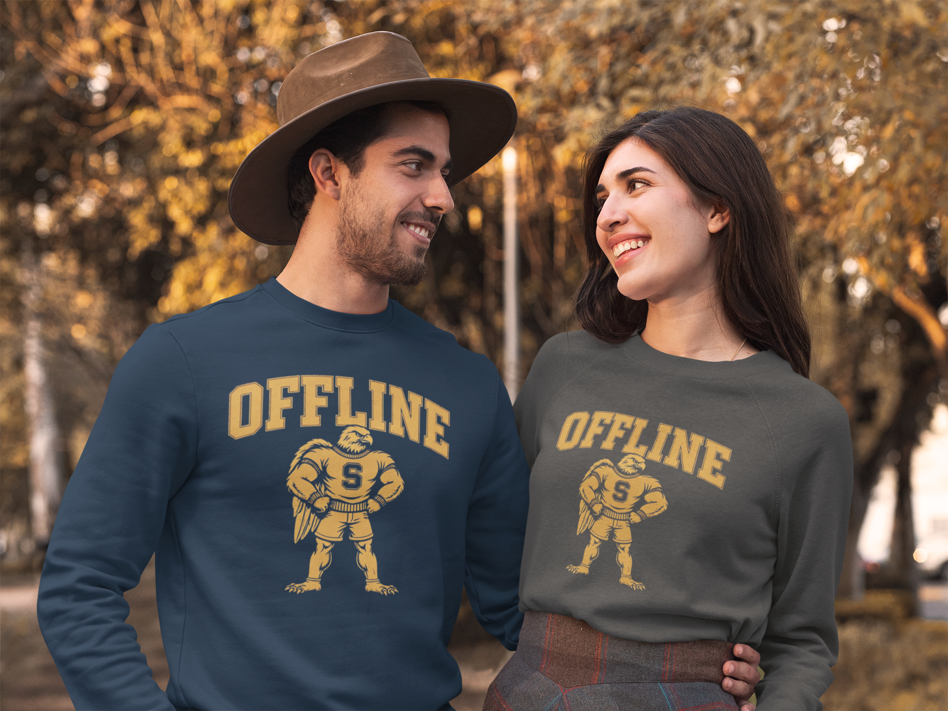 Offline Hero Sweatshirt, Cozy Unisex Crewneck, Perfect Gift for Gamers, Casual Wear, Relaxing Days, Everyday Comfort product thumbnail image