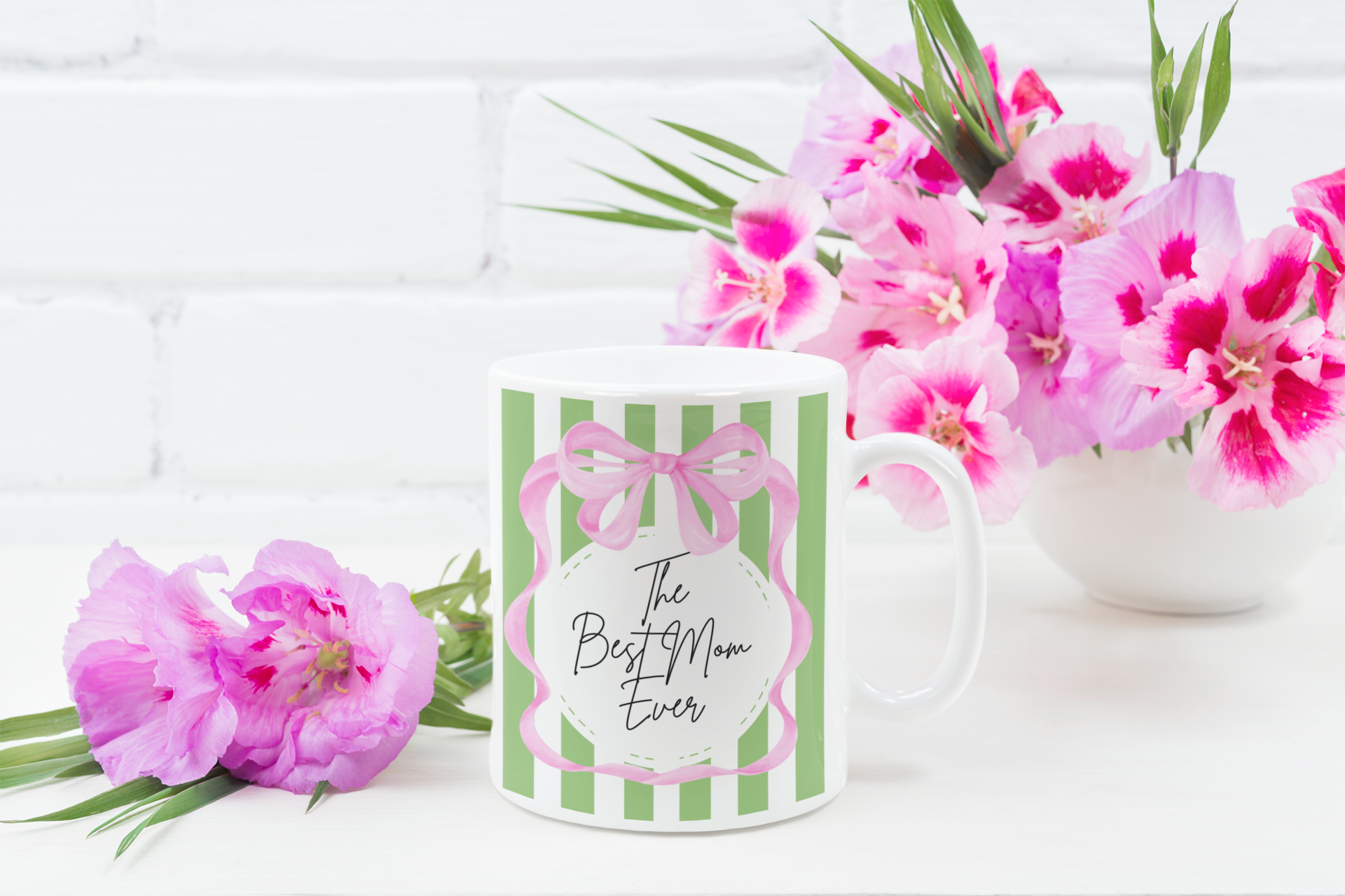 'The Best Mom Ever' Mother's Day Gift Ceramic Mug 11oz/ 15oz product thumbnail image