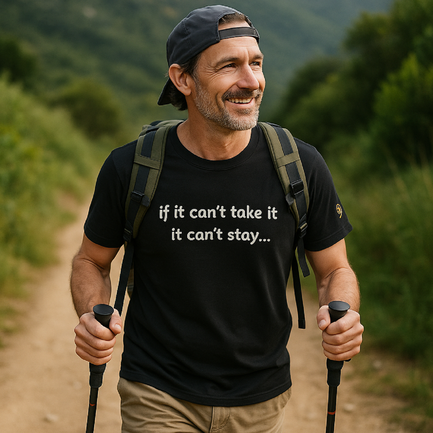 If It Can't Take it 100% Cotton Black T-Shirt product thumbnail image If It Can't Take it 100% Cotton Black T-Shirt product thumbnail image