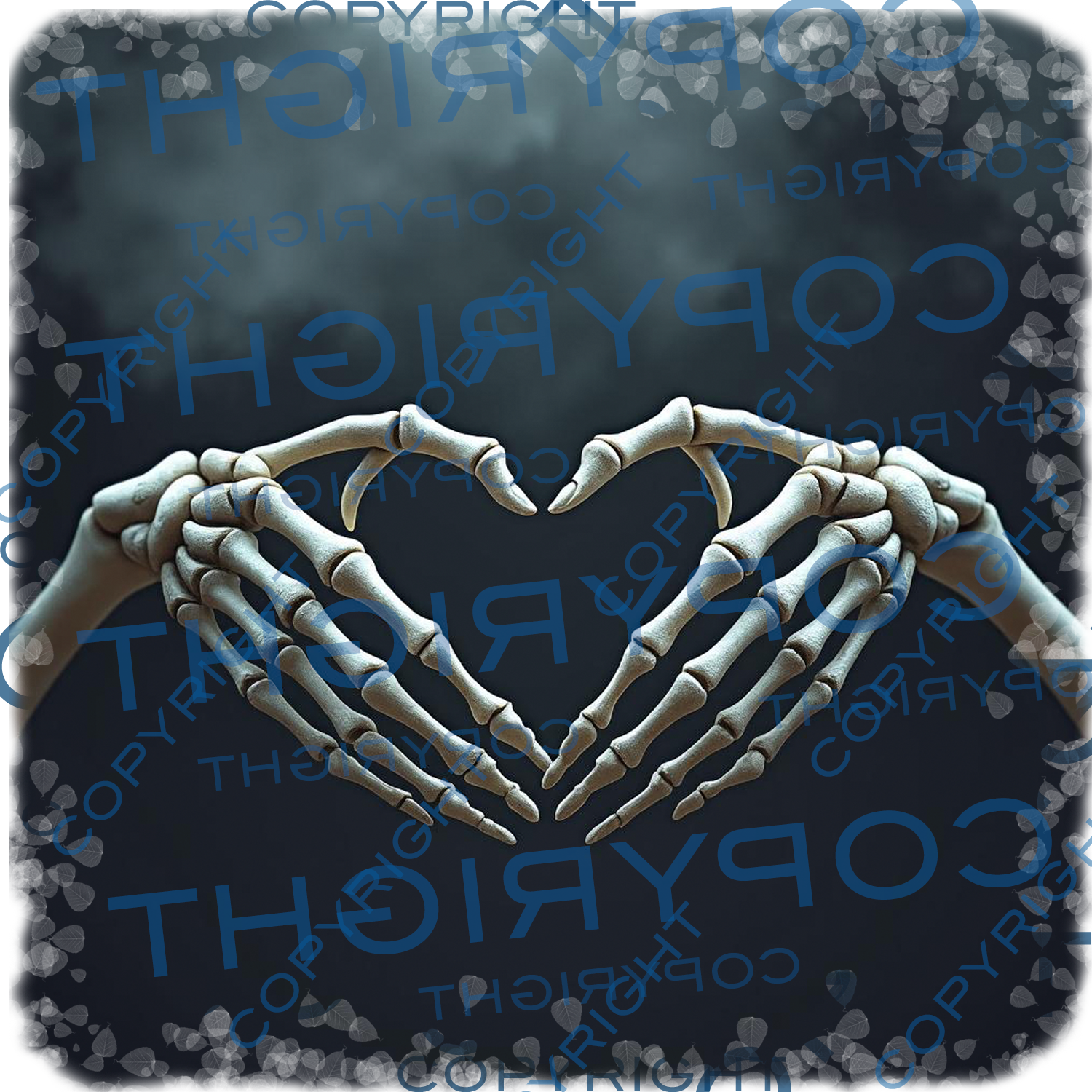 From My Heart To Yours - Skeleton Heart Soft Unisex Tee product thumbnail image