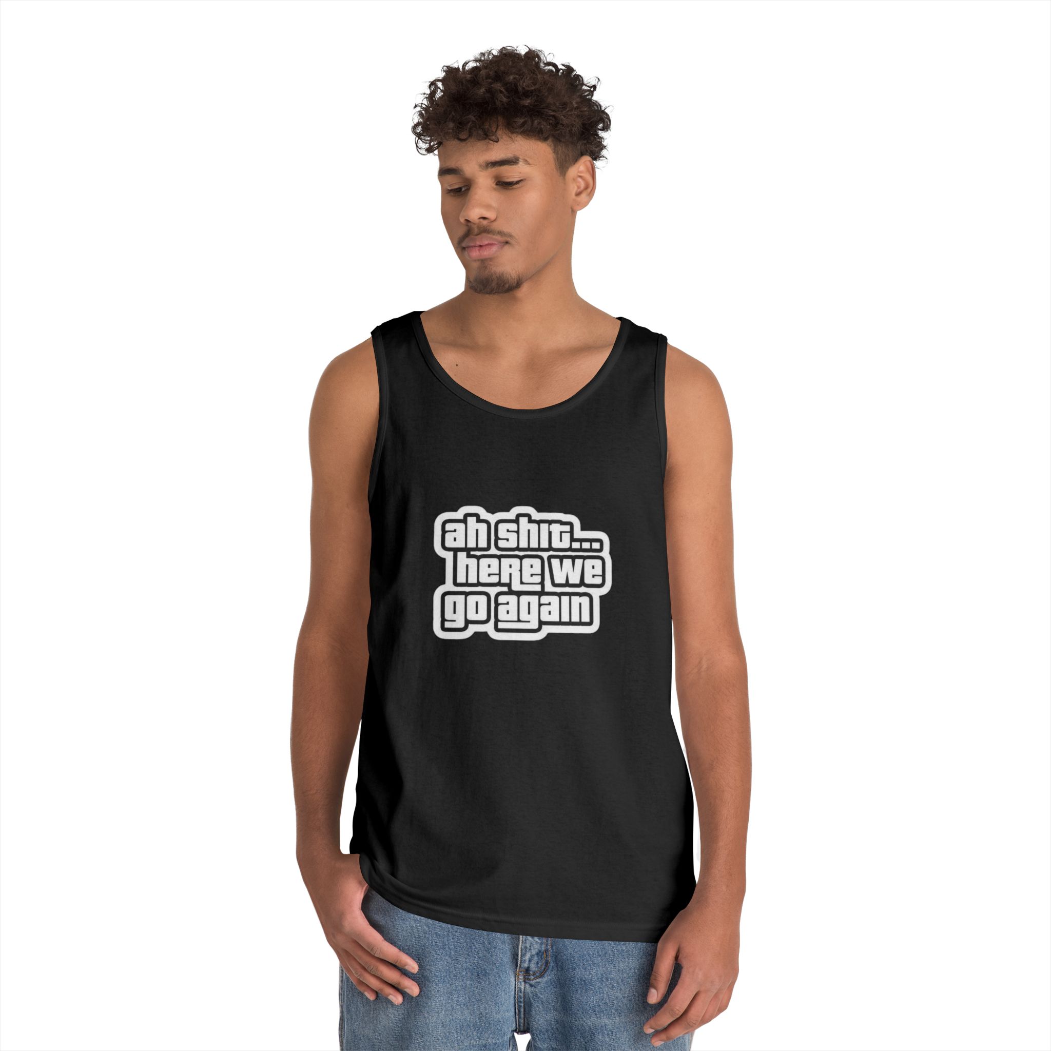 Personalized 100% Cotton Tank Top, Summer, Casual Wear, Fitness, Vacation, Beach Day, Customizable Design product thumbnail image