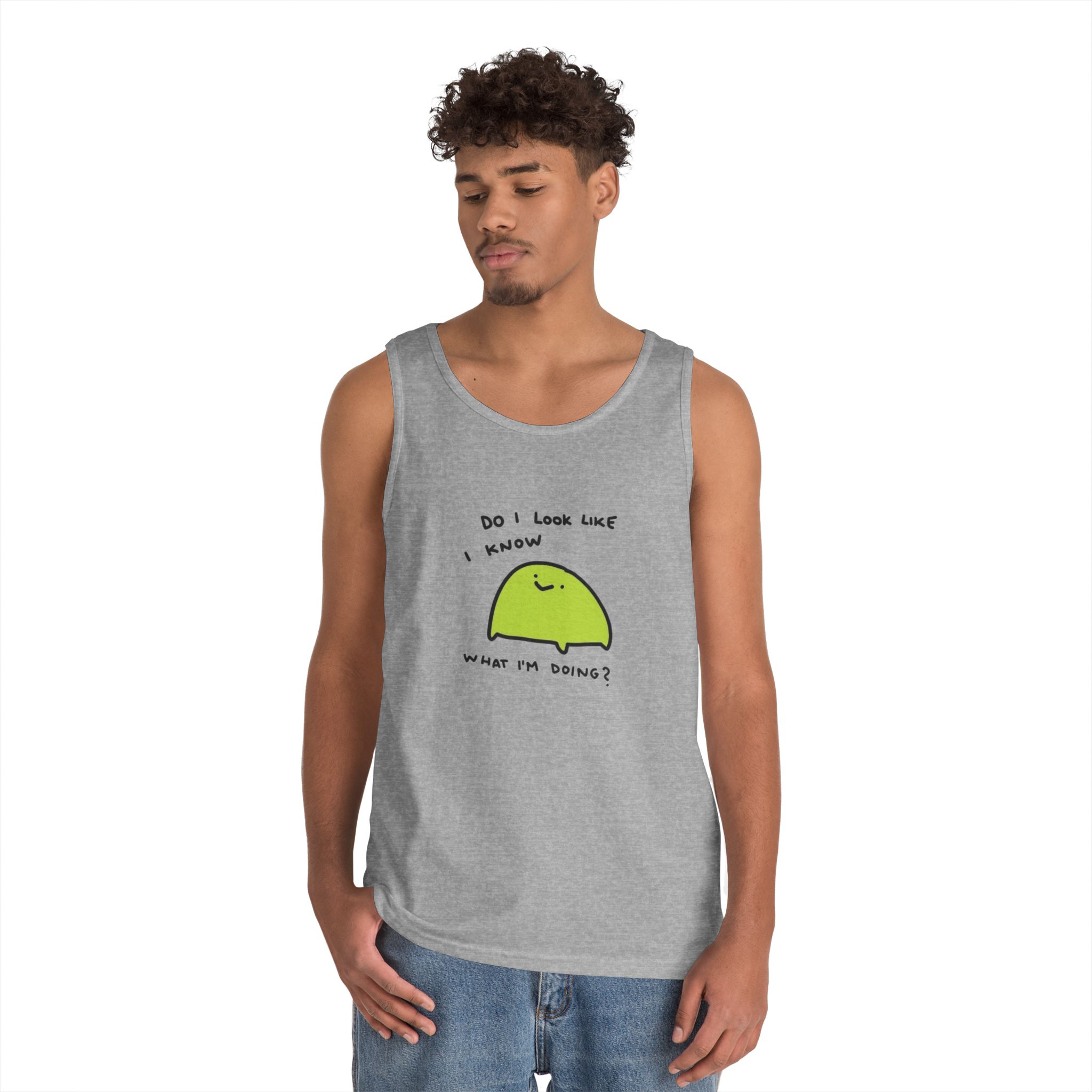 Personalized 100% Cotton Tank Top, Summer, Casual Wear, Fitness, Vacation, Beach Day, Customizable Design product thumbnail image