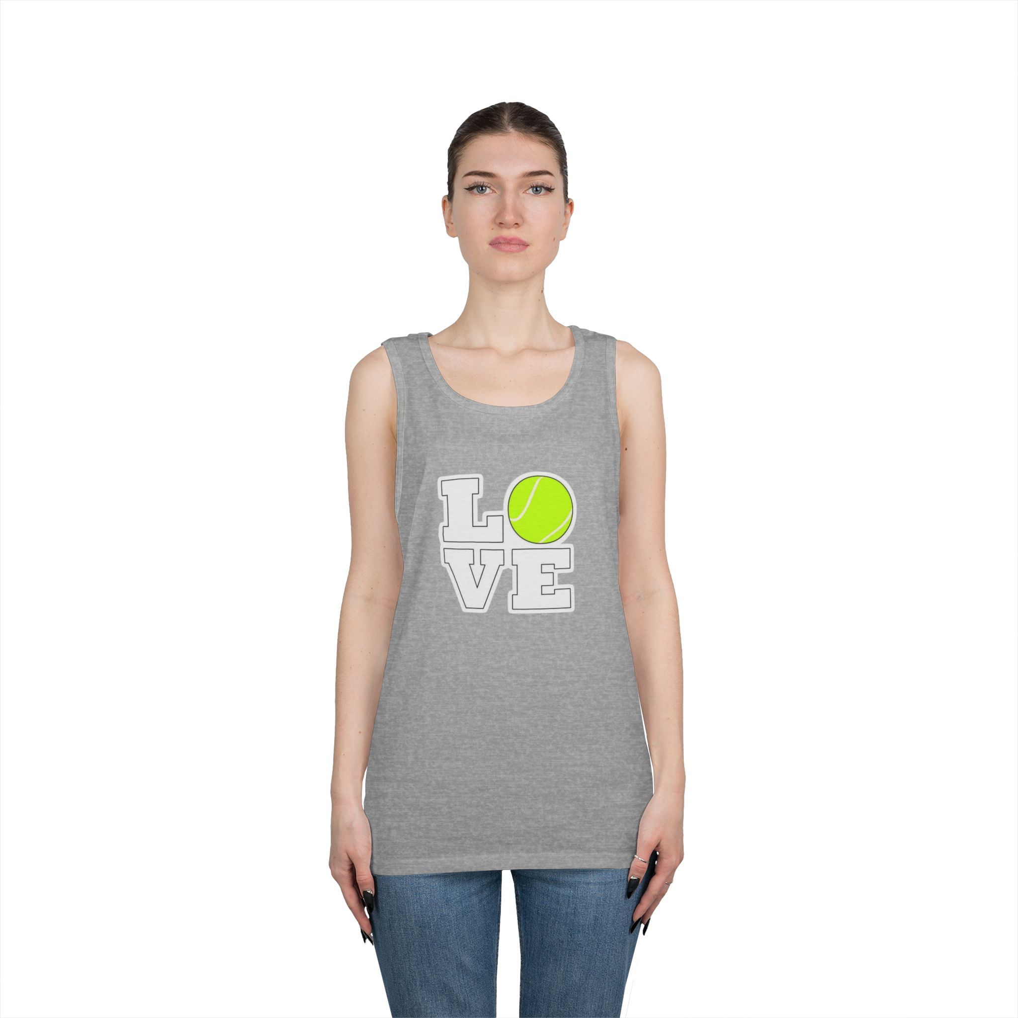 Personalized 100% Cotton Tank Top, Summer, Casual Wear, Fitness, Vacation, Beach Day, Customizable Design product thumbnail image