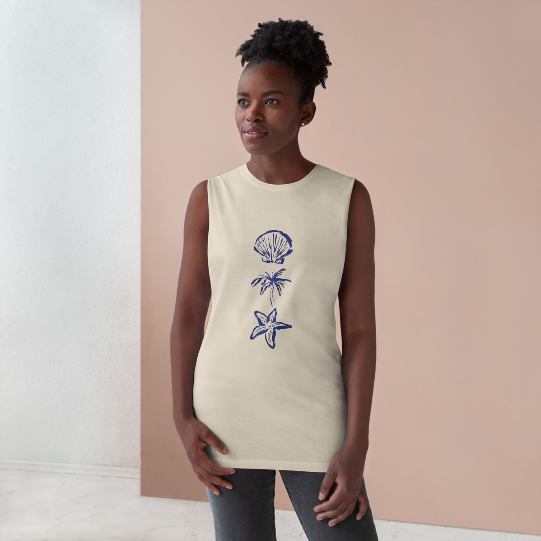 Personalized Barnard Tank Top, Summer Spirit, Casual Wear, Beach Days, Gym Workouts, College Apparel, Holiday Gift for Her/Him product thumbnail image