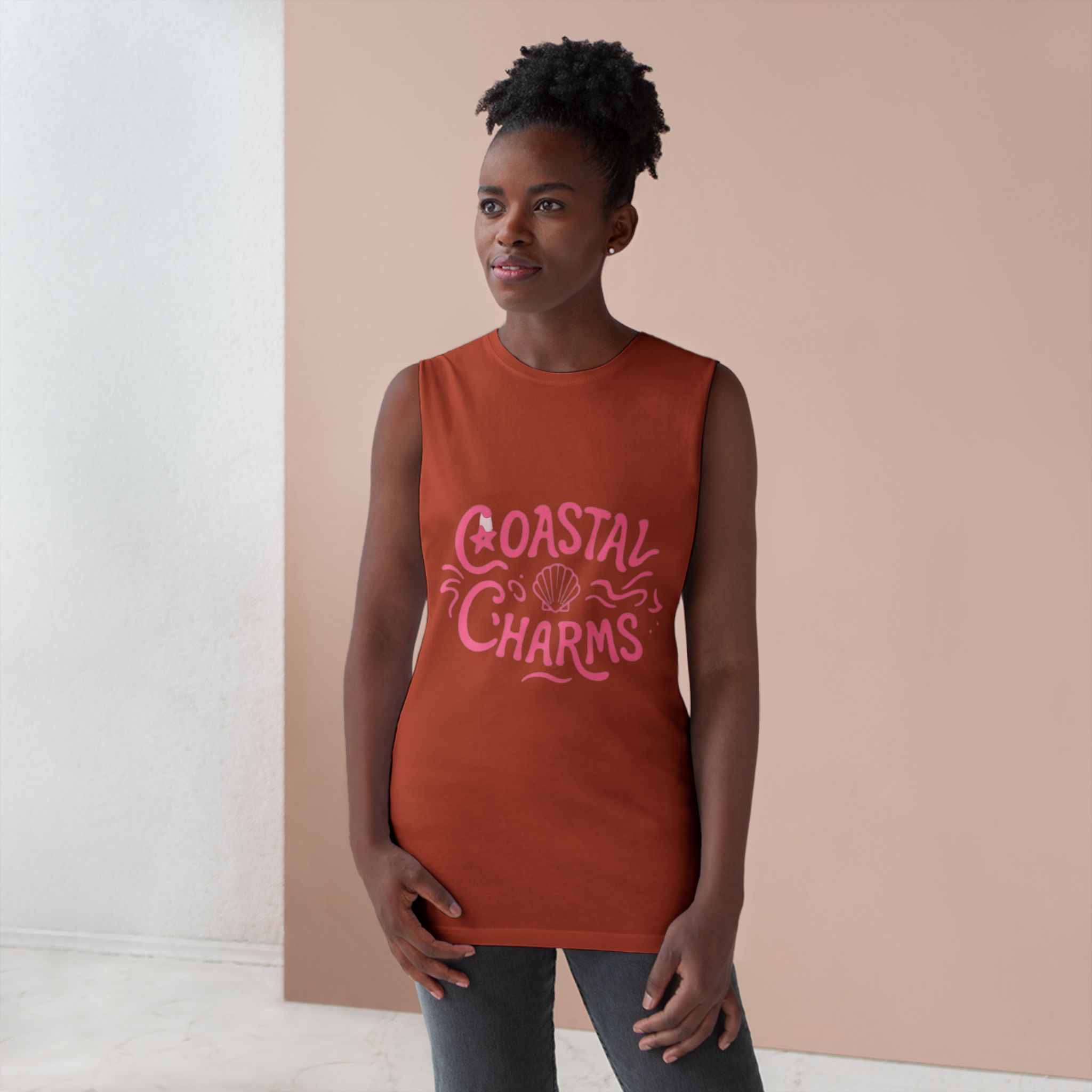 Personalized Barnard Tank Top, Summer Spirit, Casual Wear, Beach Days, Gym Workouts, College Apparel, Holiday Gift for Her/Him product thumbnail image
