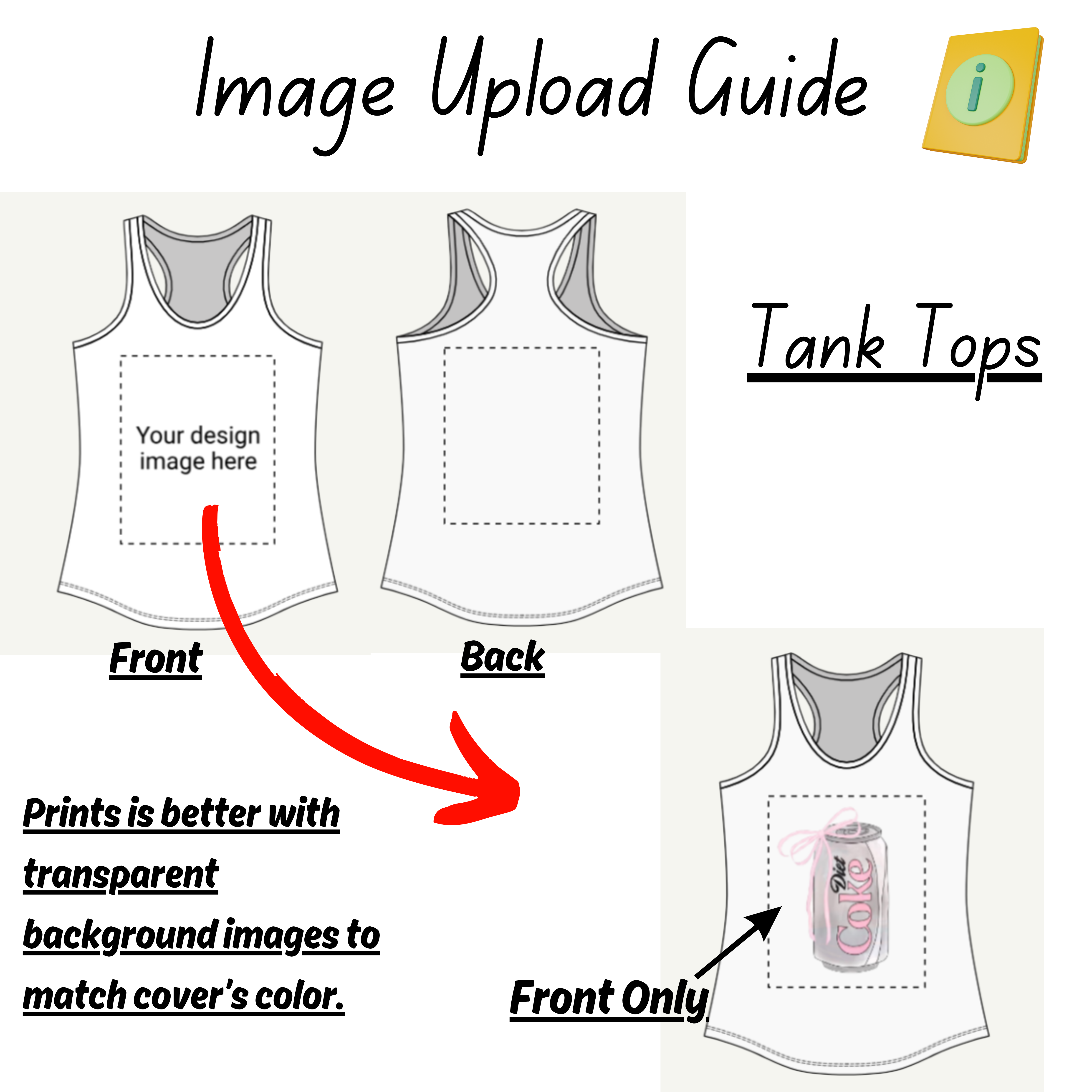 Personalized Women's Racerback Tank Top, Perfect for Summer, Workout, Yoga, Beachwear, Casual Outfits product thumbnail image Personalized Women's Racerback Tank Top, Perfect for Summer, Workout, Yoga, Beachwear, Casual Outfits product thumbnail image