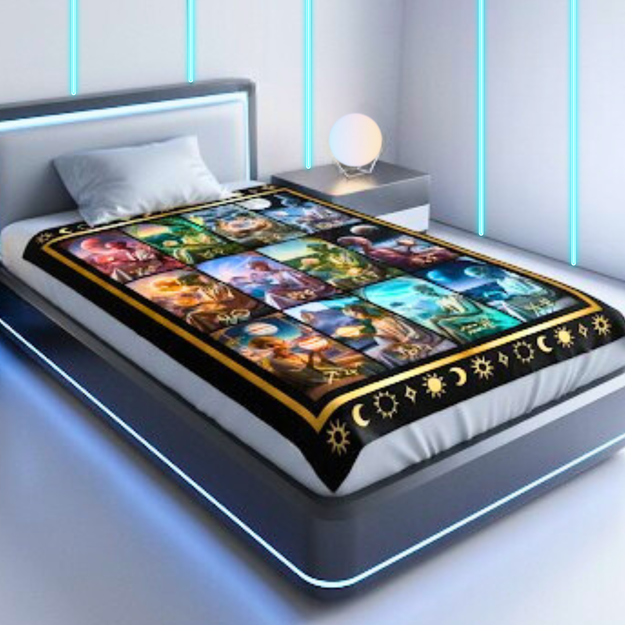 Velveteen Blanket - Alien Astrology product thumbnail image