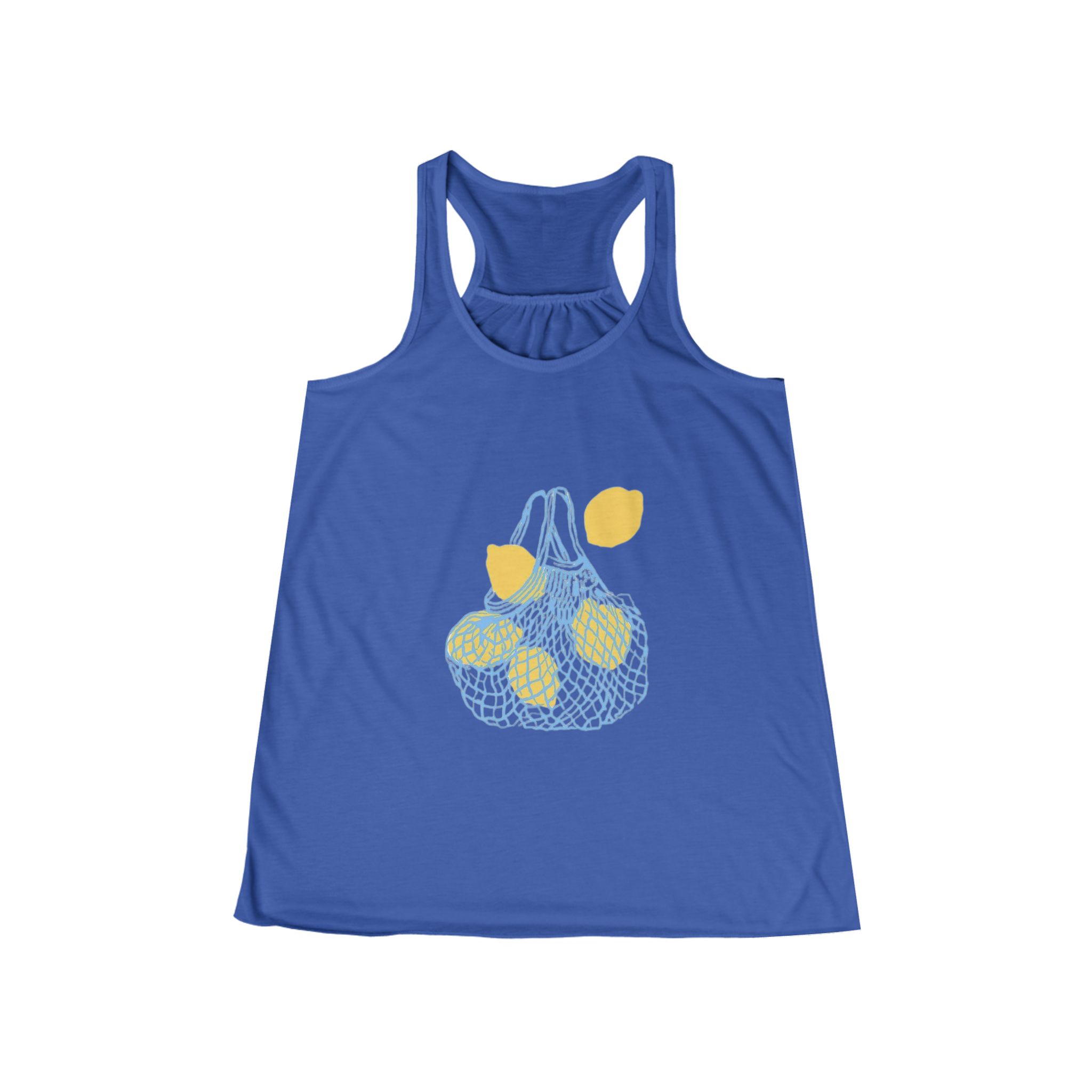 Personalized Women's Flowy Racerback Tank Top, Perfect for Summer, Workout, Yoga, Beach Day, Casual Wear, Gifts for Her product thumbnail image
