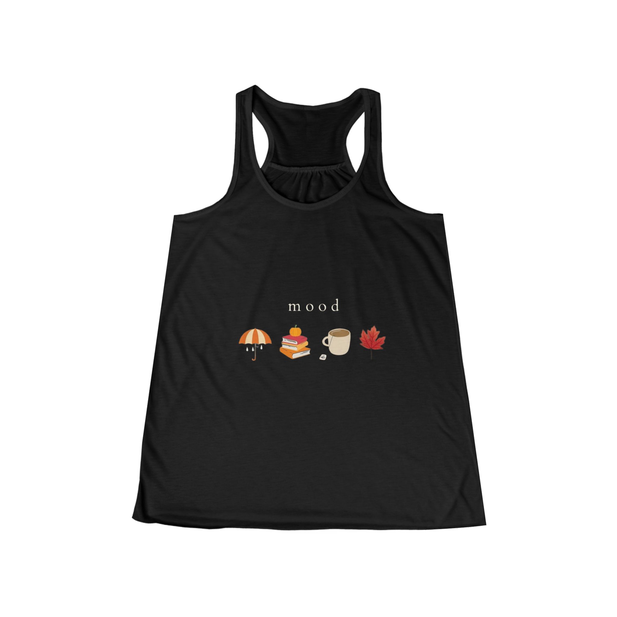 Personalized Women's Flowy Racerback Tank Top, Perfect for Summer, Workout, Yoga, Beach Day, Casual Wear, Gifts for Her product thumbnail image