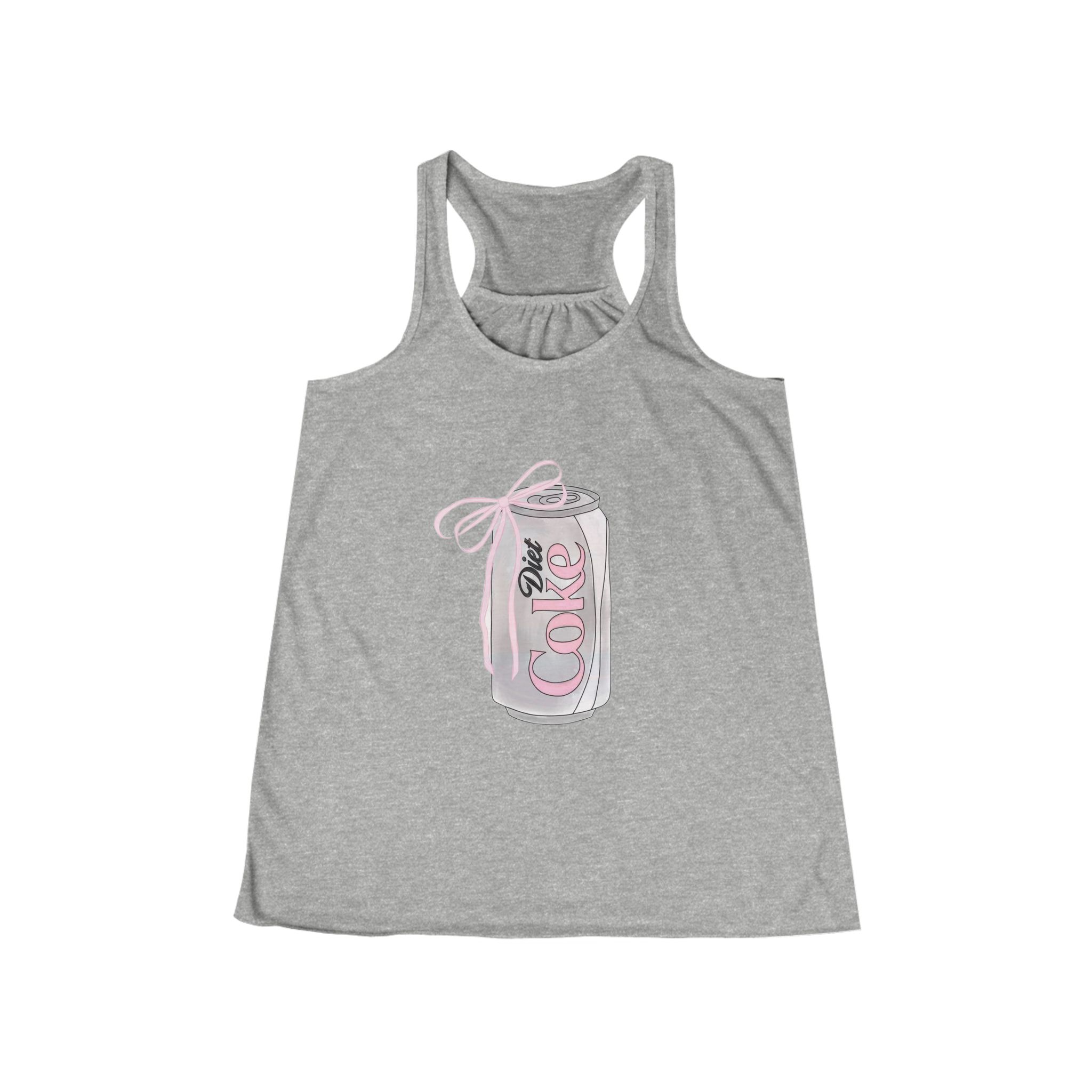 Personalized Women's Flowy Racerback Tank Top, Perfect for Summer, Workout, Yoga, Beach Day, Casual Wear, Gifts for Her product thumbnail image