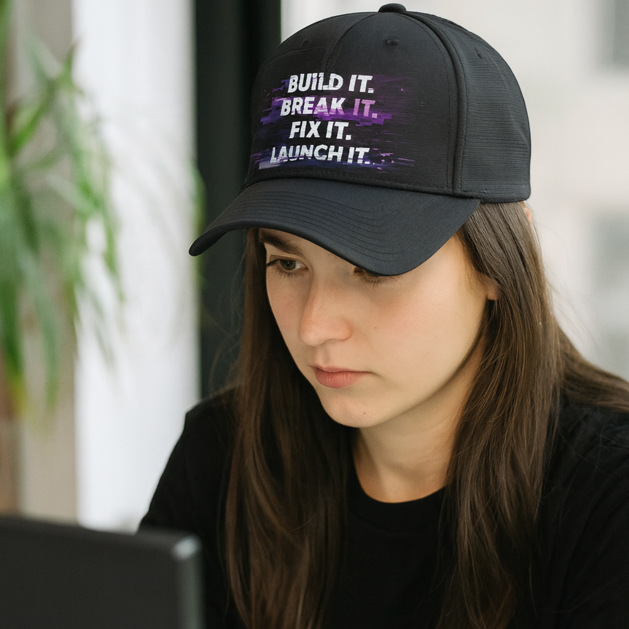  AI Solutions Architect /Developer Trucker Hat- Retro Cap product thumbnail image