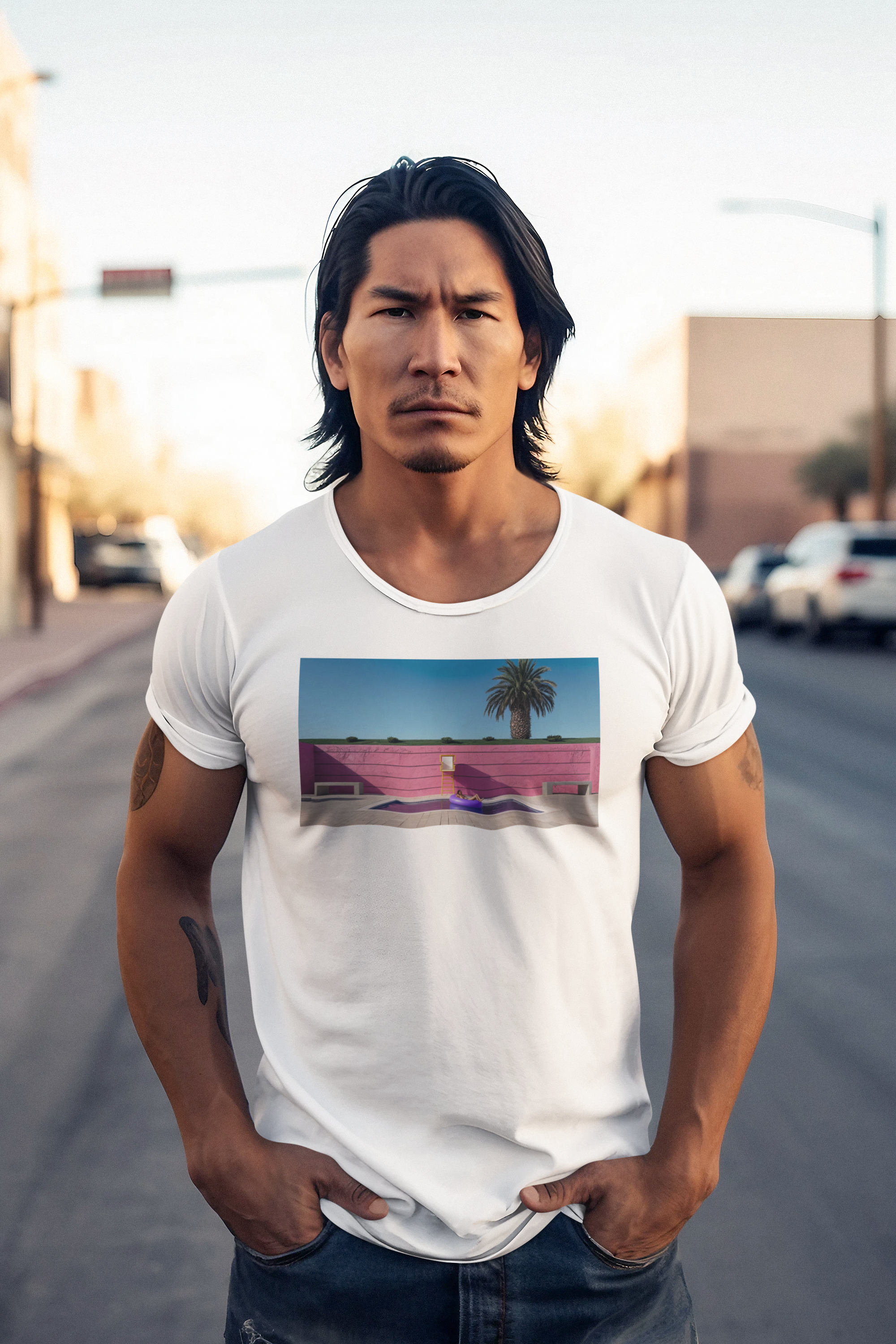 Vibrant Graphic Unisex Cotton Crew Tee, Casual Fashion Tee, Summer Vibe Shirt, Everyday Wear, Gift for Her/Him product thumbnail image