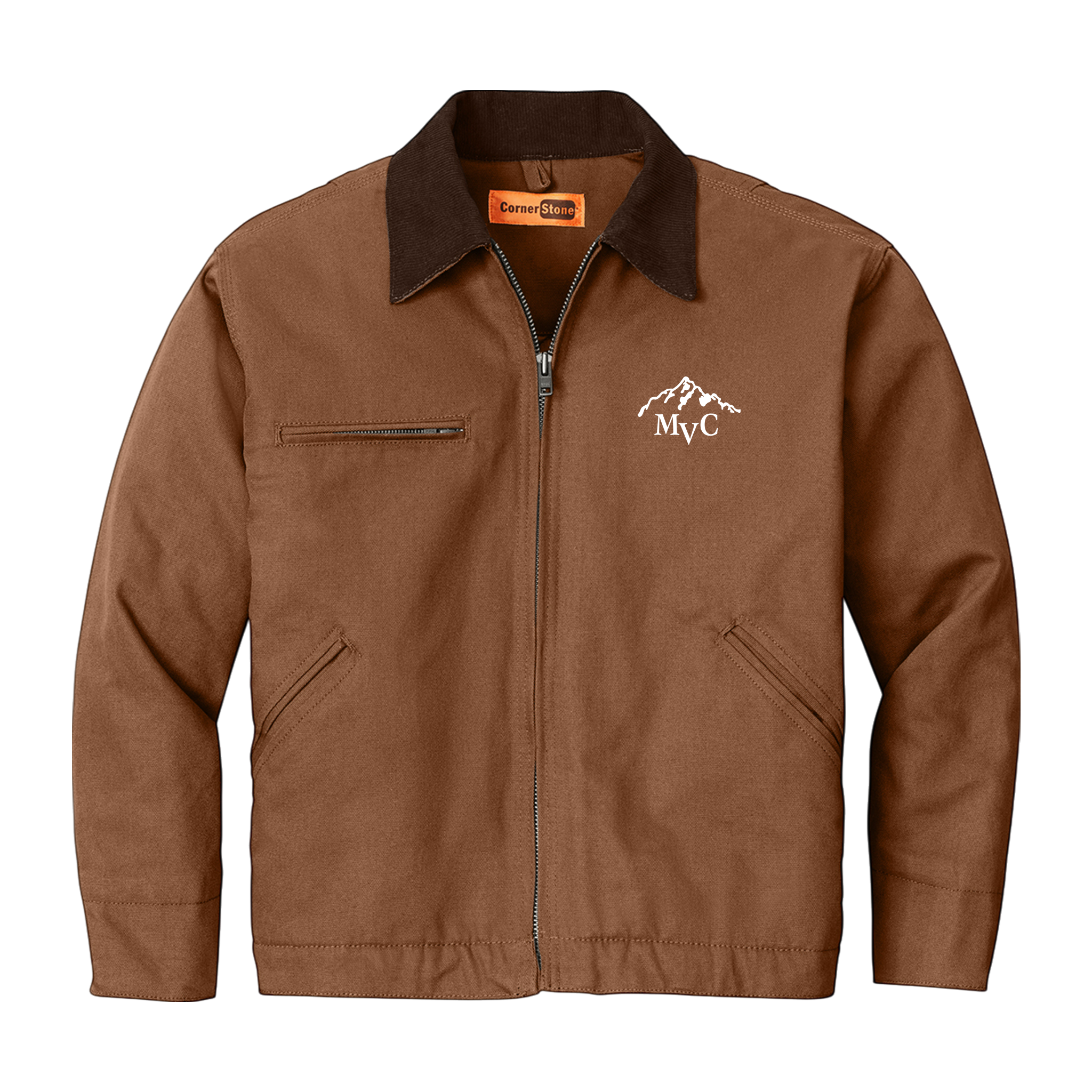 Stylish Unisex Work Jacket | Durable Duck Cloth, Perfect for Outdoor Activities | Great for Gifting &amp; Everyday Wear, Embroidered Design product thumbnail image