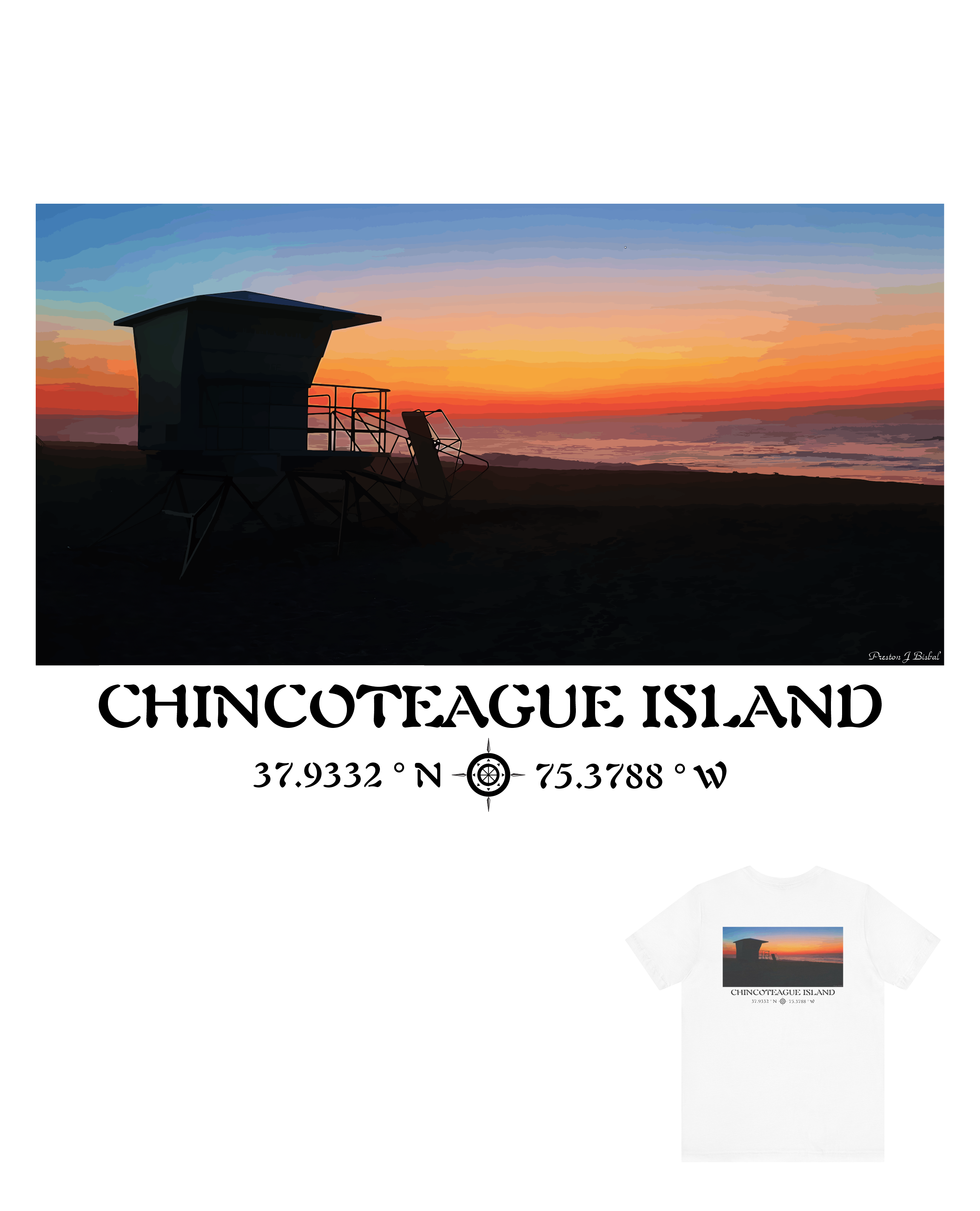 Rescued- Short Sleeve T-Shirt - Chincoteague Island Rescued- Short Sleeve T-Shirt - Chincoteague Island