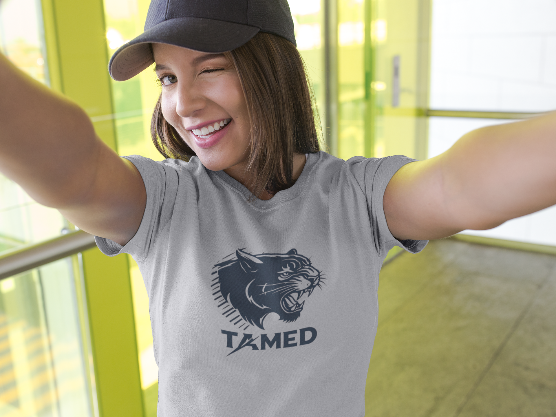 Fierce Panther Graphic Tee | Unisex Jersey Tee, Wild Animal Shirt, Animal Lover Gift, Graphic Tee for Every Occasion, Comfortable product thumbnail image