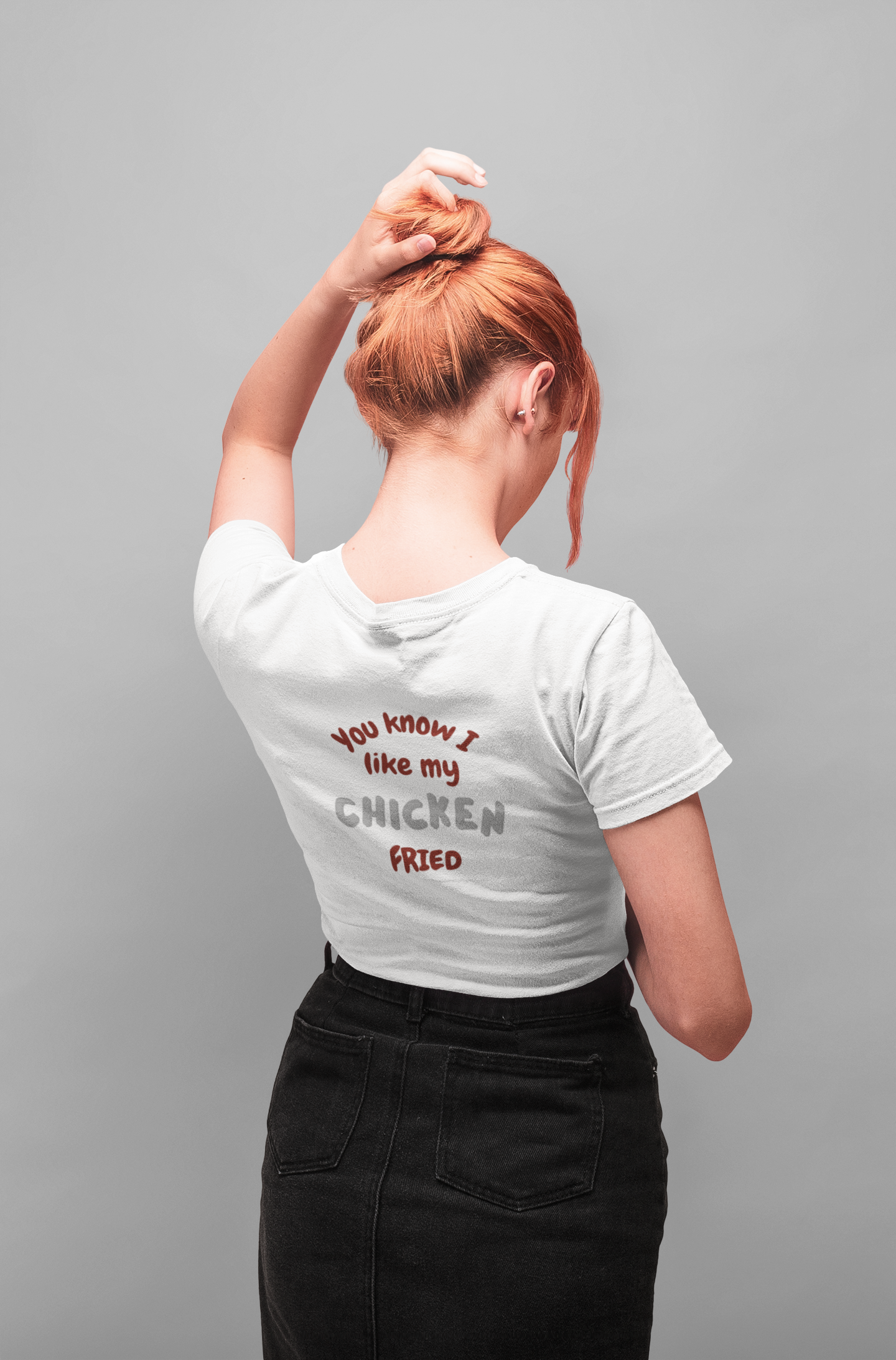 Funny Chicken Themed Tee, My Thighs Don't Lie, Casual Shirt for Food Lovers, Gift for Chicken Enthusiasts, Humor T-Shirt for Parties product thumbnail image