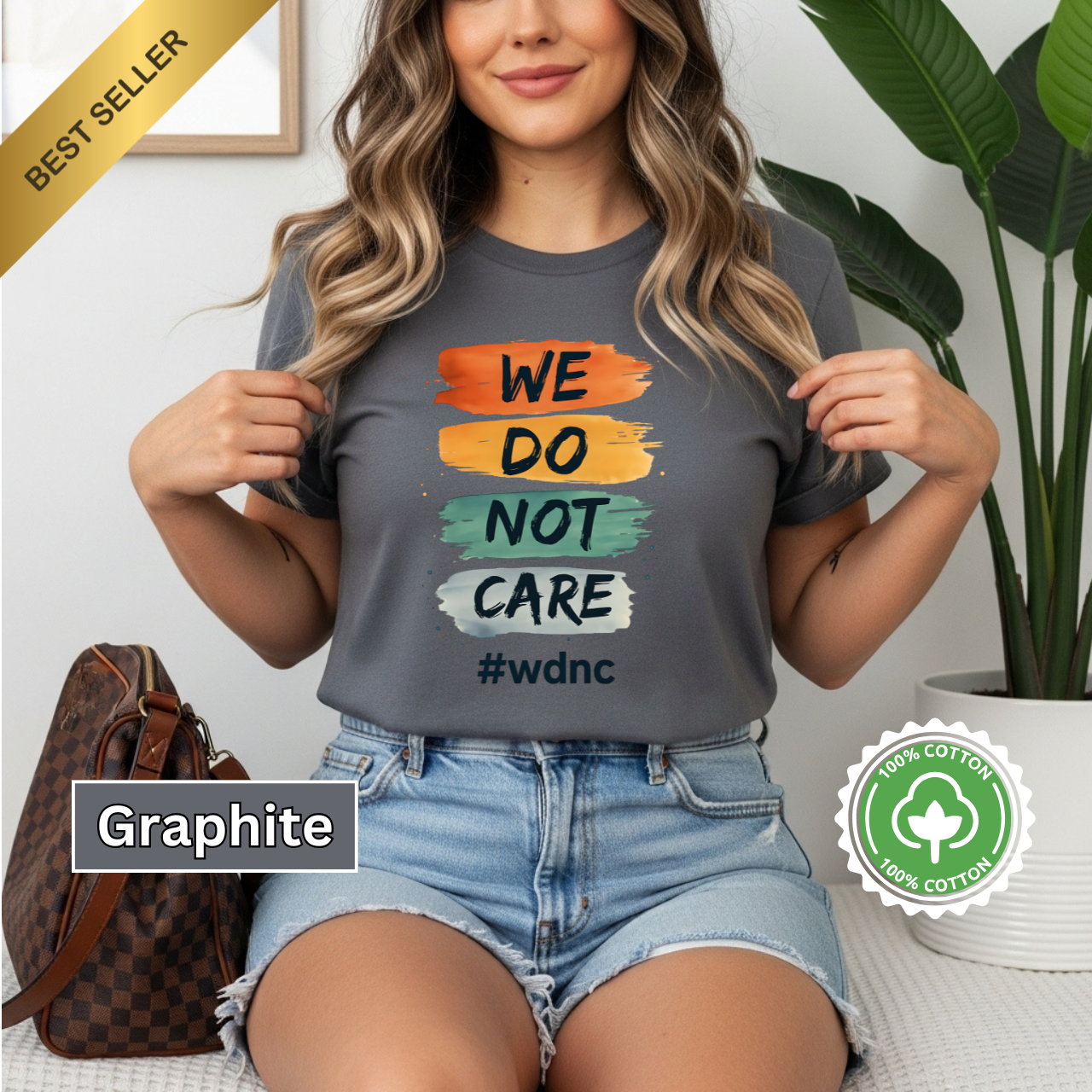 Bold Statement T-Shirt, Casual Wear, Graphic Tee, Gifts for Friends, Everyday Fashion, Ideal for Parties and Gatherings product thumbnail image