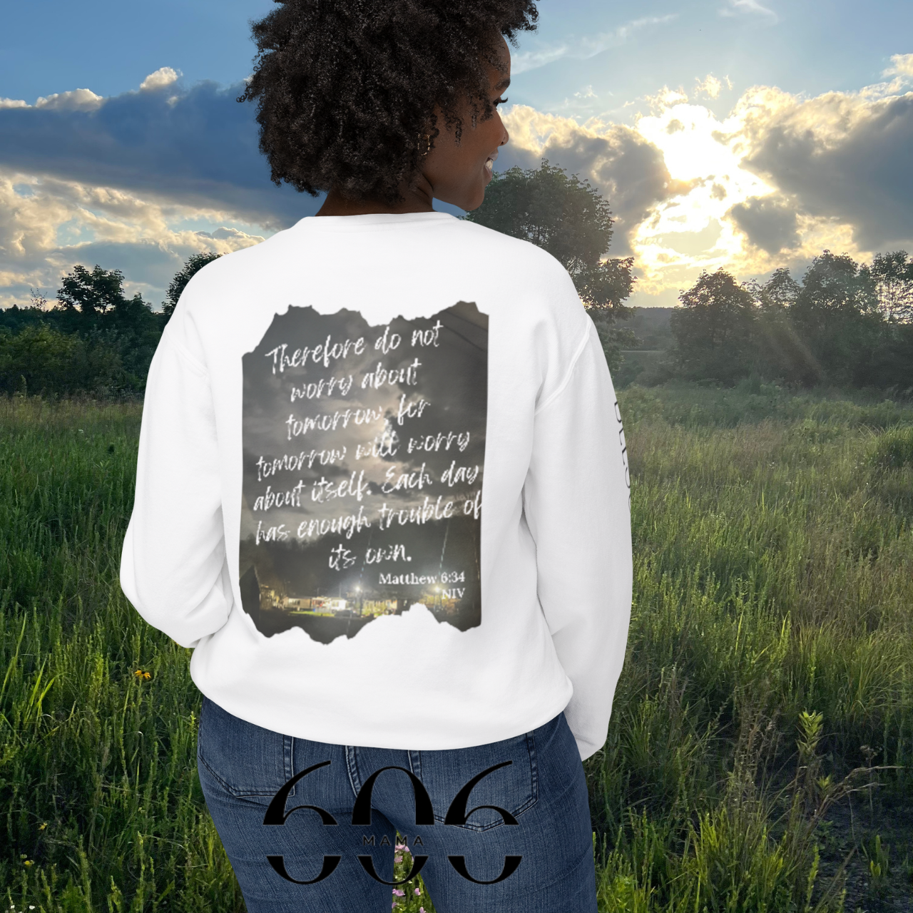 Blessed Mama Crewneck Sweatshirt | Inspirational Gift for Moms | Faith-Based Apparel | Cozy Casual Wear | Everyday Comfort product thumbnail image Blessed Mama Crewneck Sweatshirt | Inspirational Gift for Moms | Faith-Based Apparel | Cozy Casual Wear | Everyday Comfort product thumbnail image