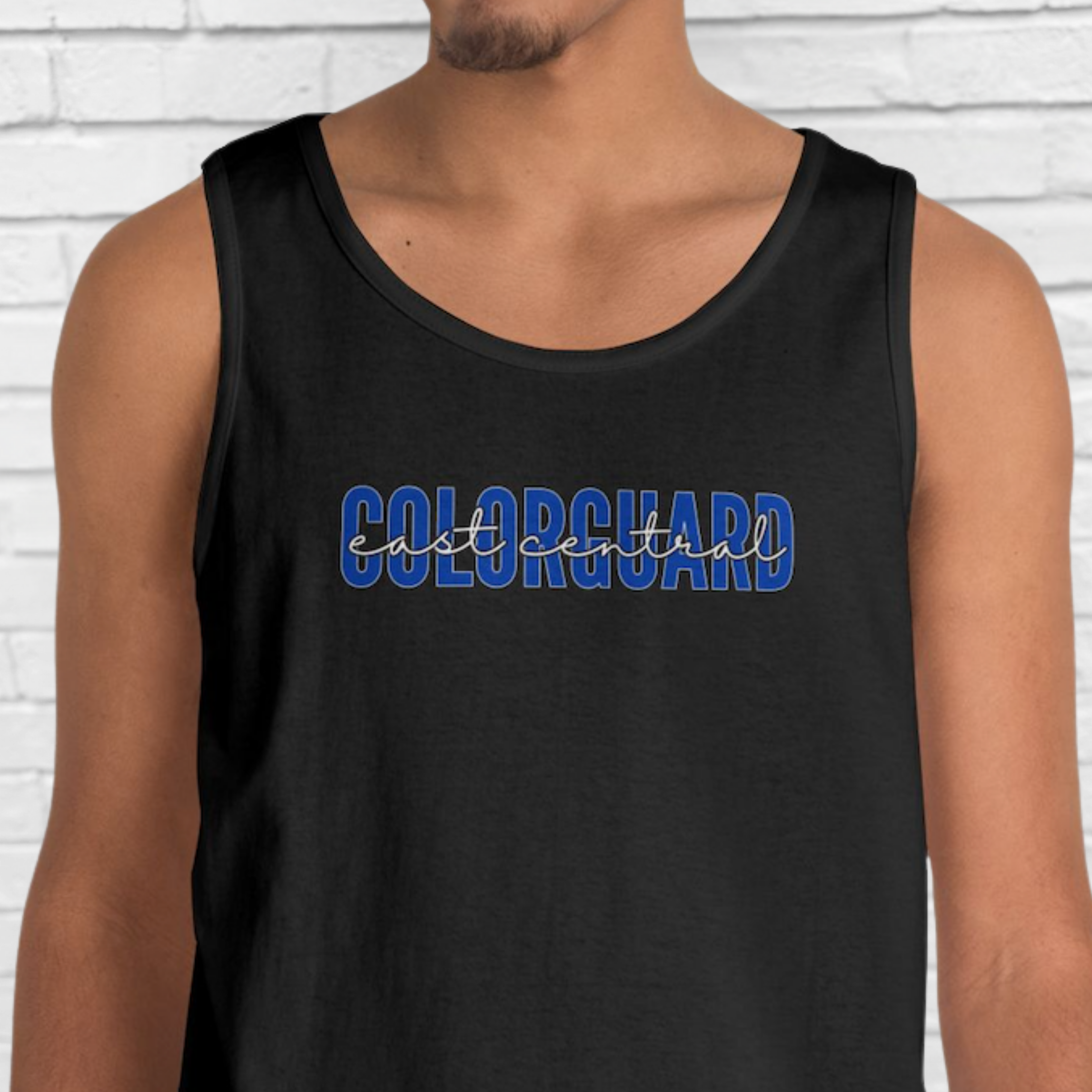Custom Colorguard Racerback Tank - Unisex Fit