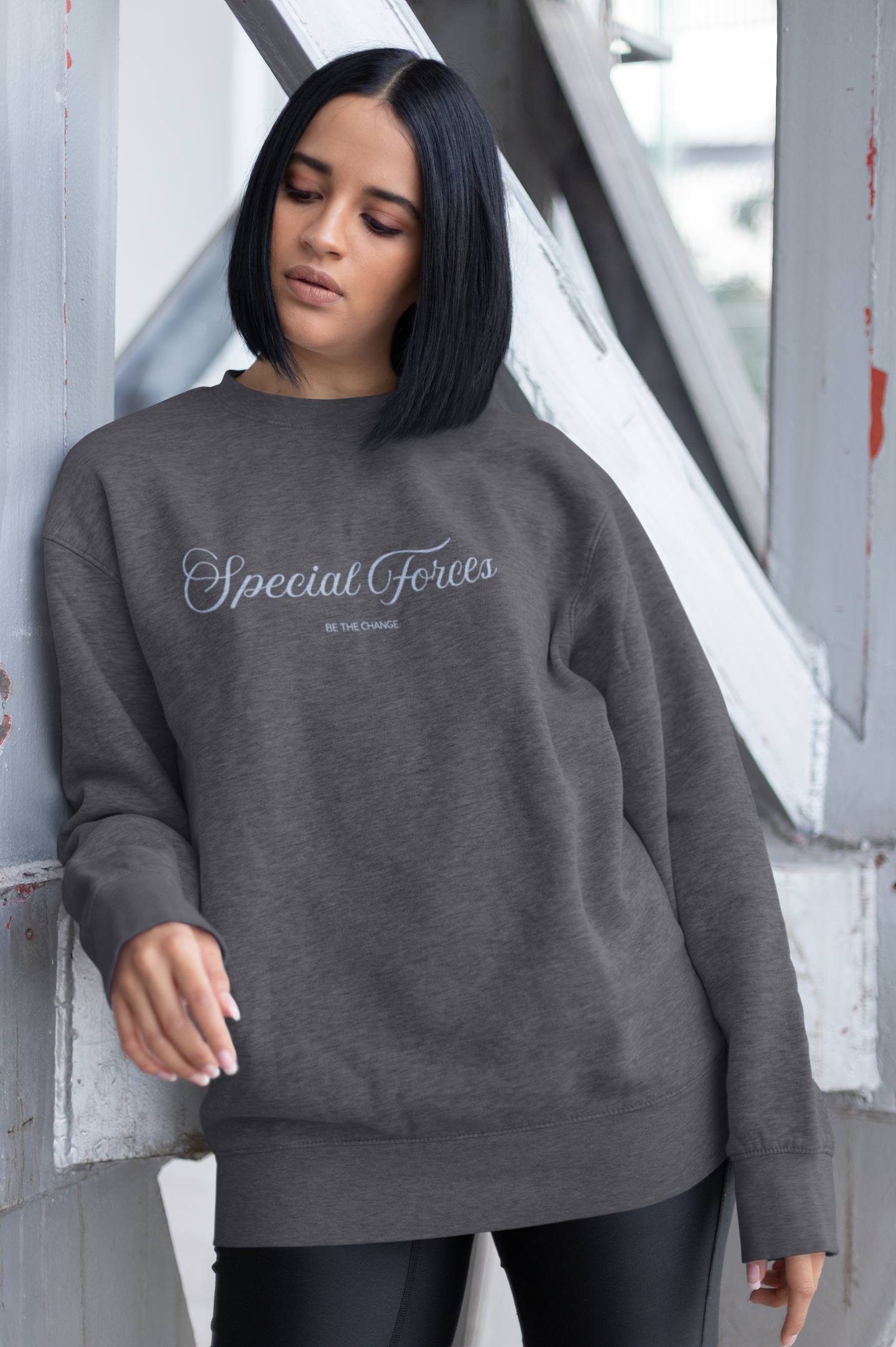 Minimalist Crewneck Sweatshirt - Cozy Gift, Casual Wear, Unisex Fashion, Comfortable Layering, Special Occasion Sweatshirt product thumbnail image