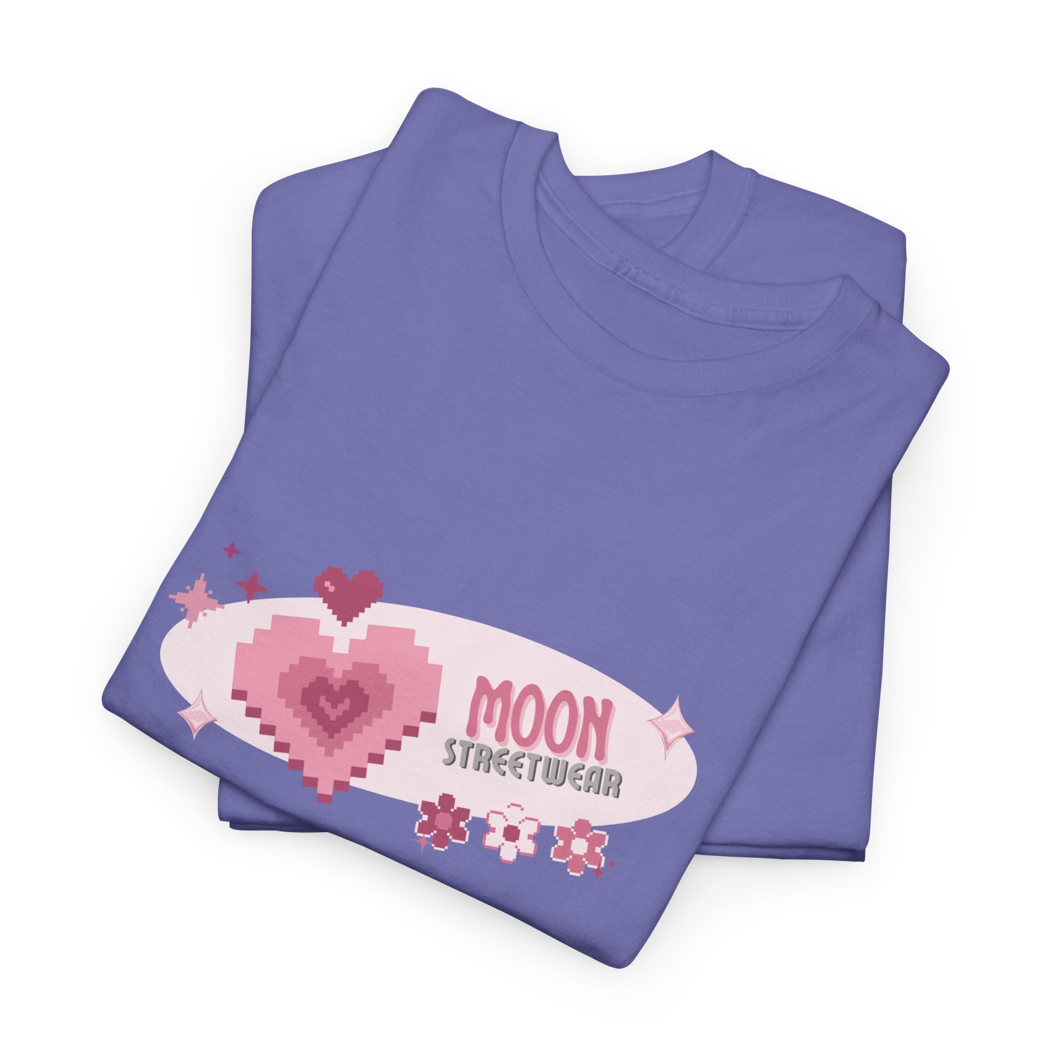 Cute Heart Tee, Casual Graphic T-Shirt, Unisex Cotton Top, Everyday Wear product thumbnail image