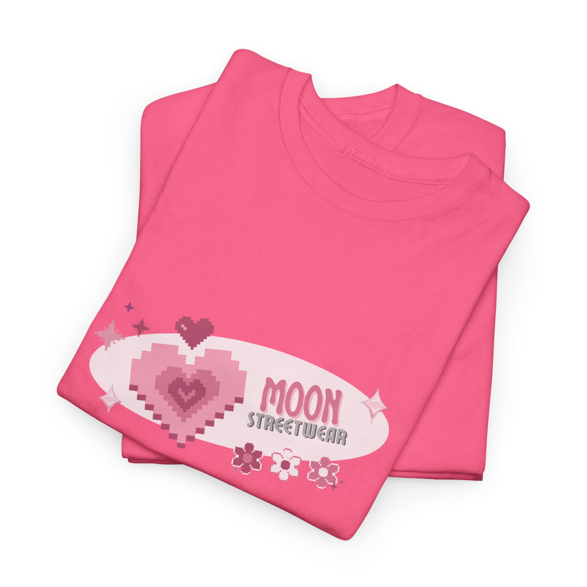 Cute Heart Tee, Casual Graphic T-Shirt, Unisex Cotton Top, Everyday Wear product thumbnail image