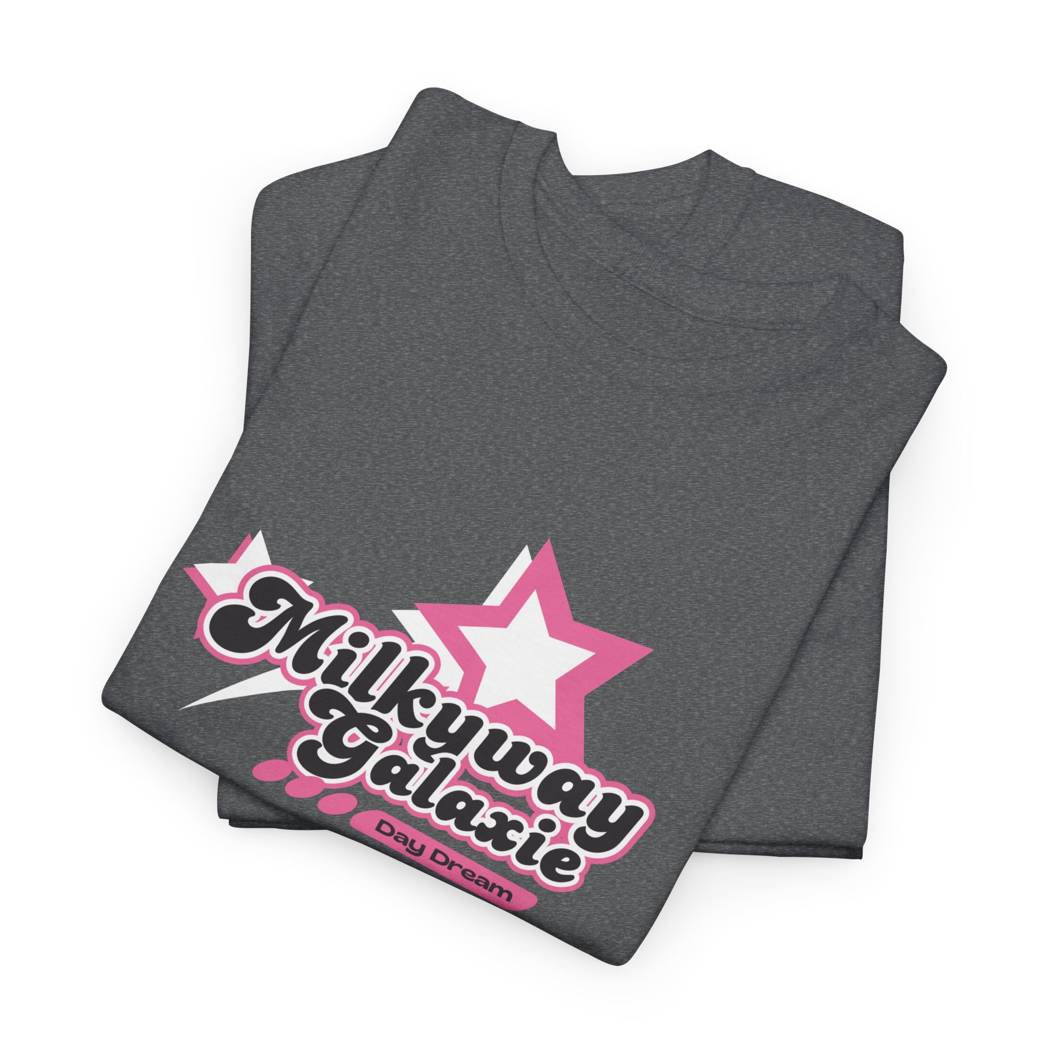 Milkyway Galaxie Unisex Heavy Cotton Tee | Cosmic Graphic Tee, Casual Wear, Gift for Space Lovers, Starry Night Shirt, Everyday Comfort product thumbnail image