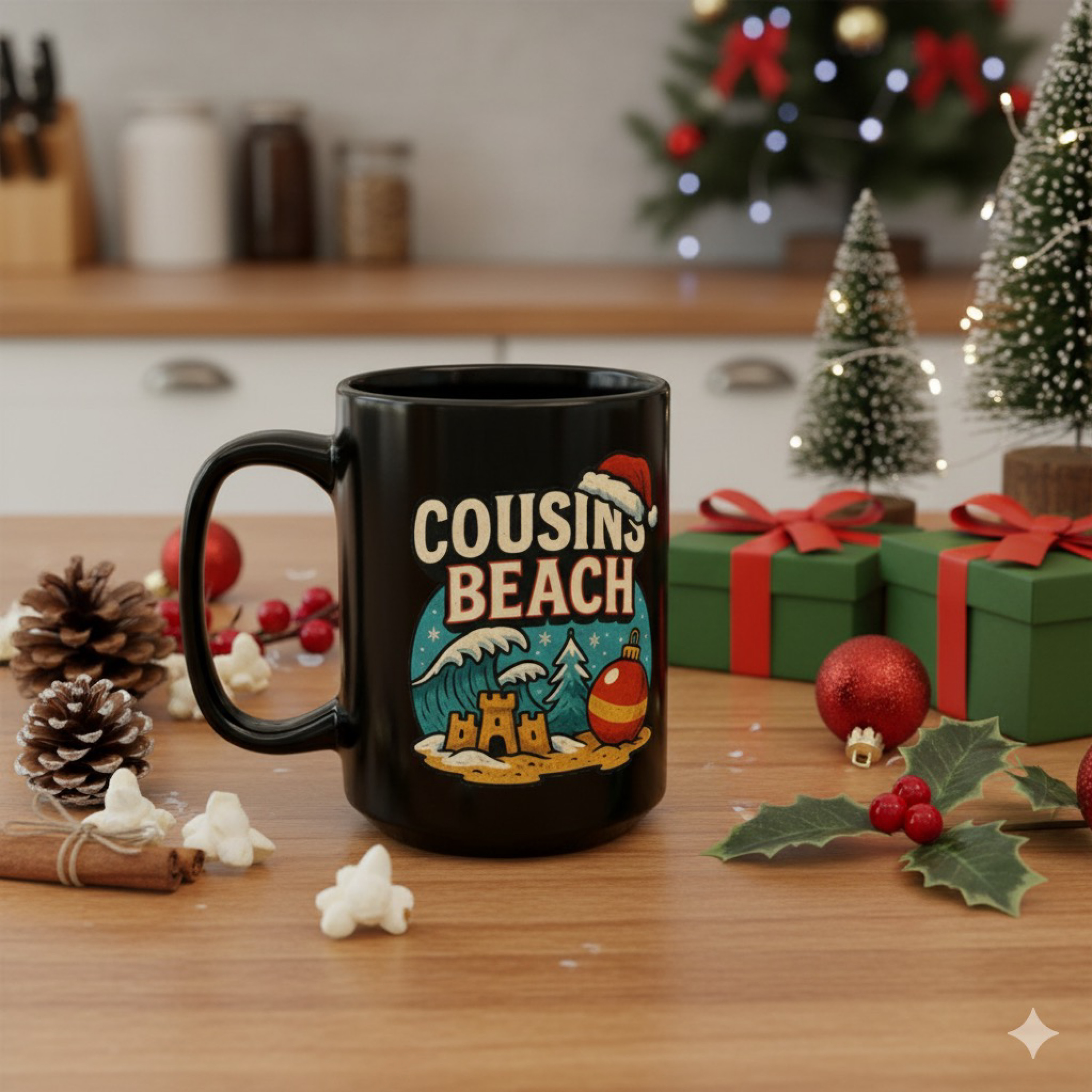 Cousins Beach Coffee Mug The Summer I Turned Pretty Holiday Beach Sandcastle  product thumbnail image