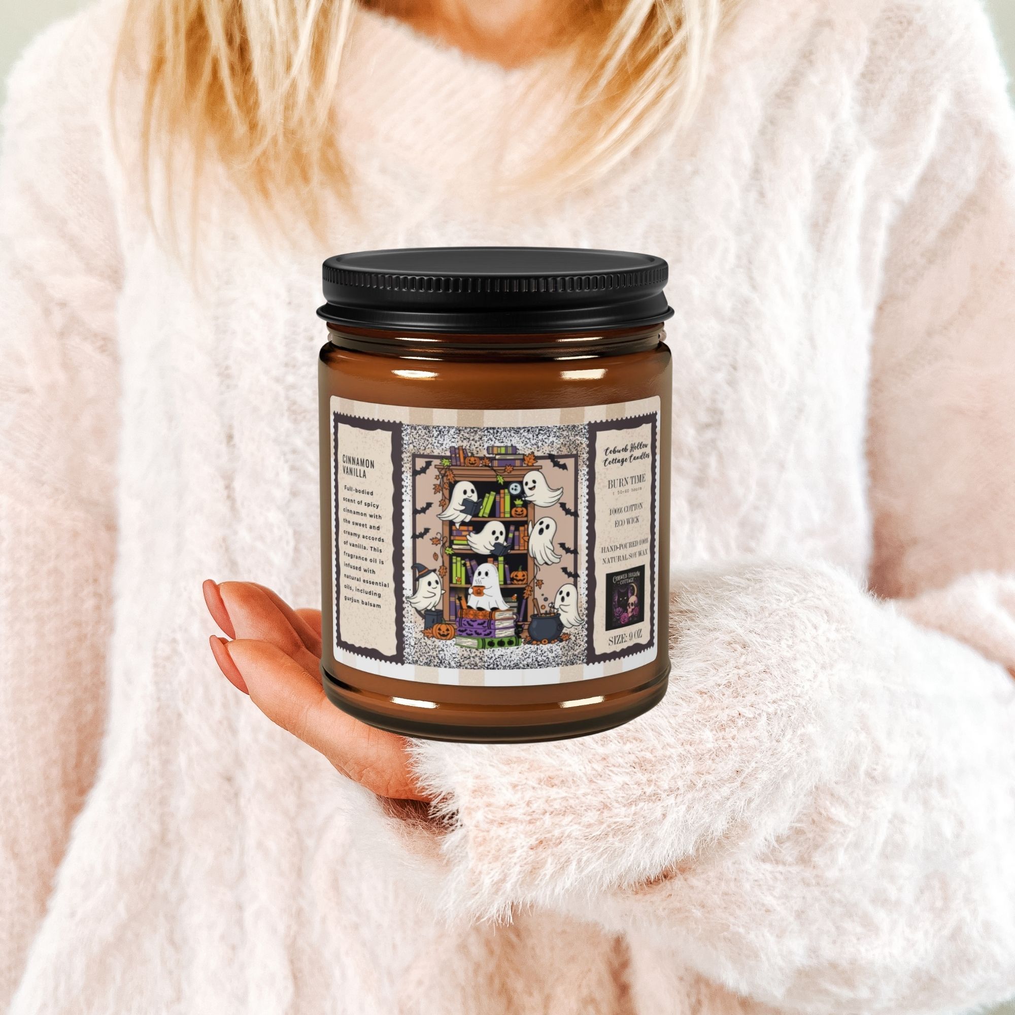 Bookish Ghost Candle product thumbnail image