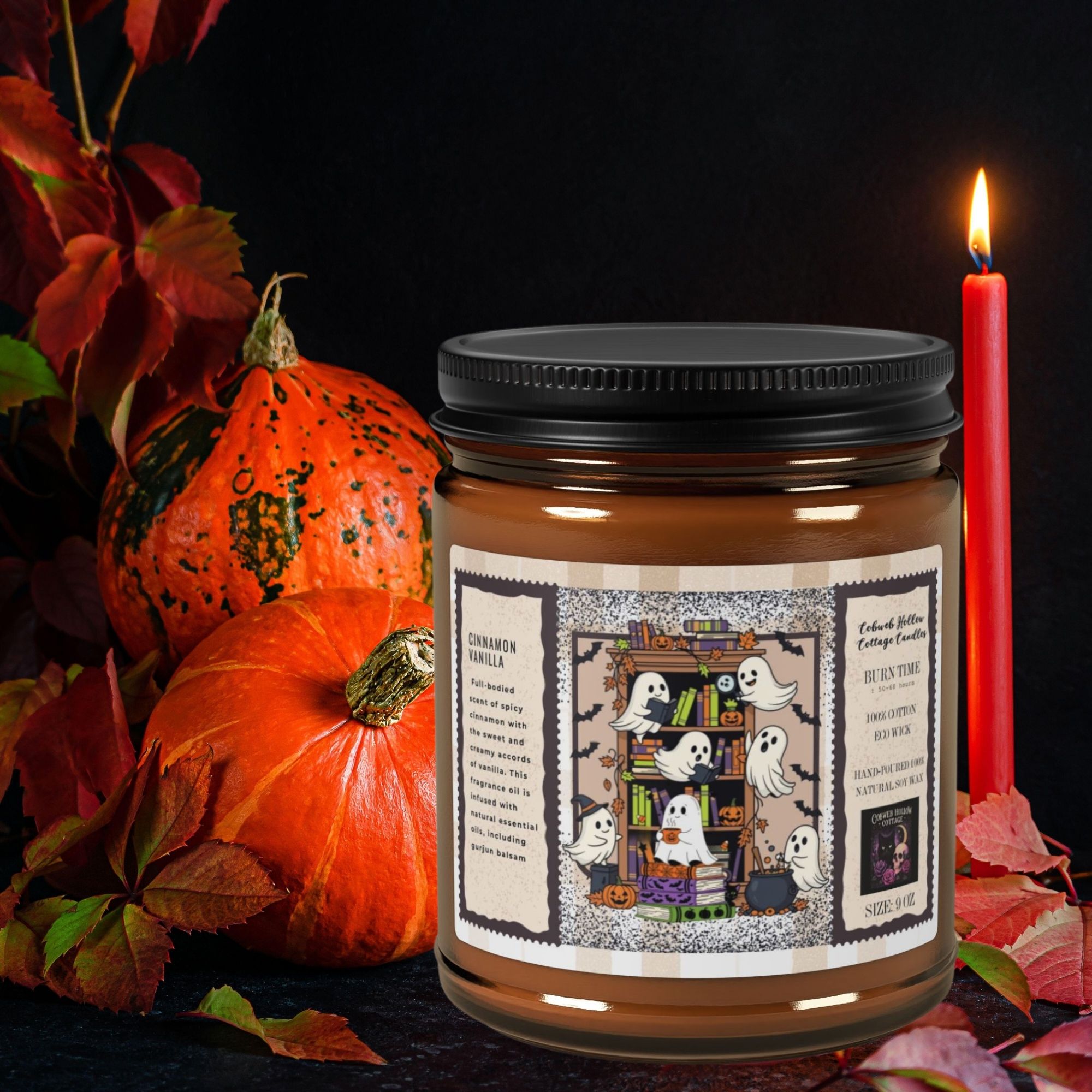 Bookish Ghost Candle product thumbnail image