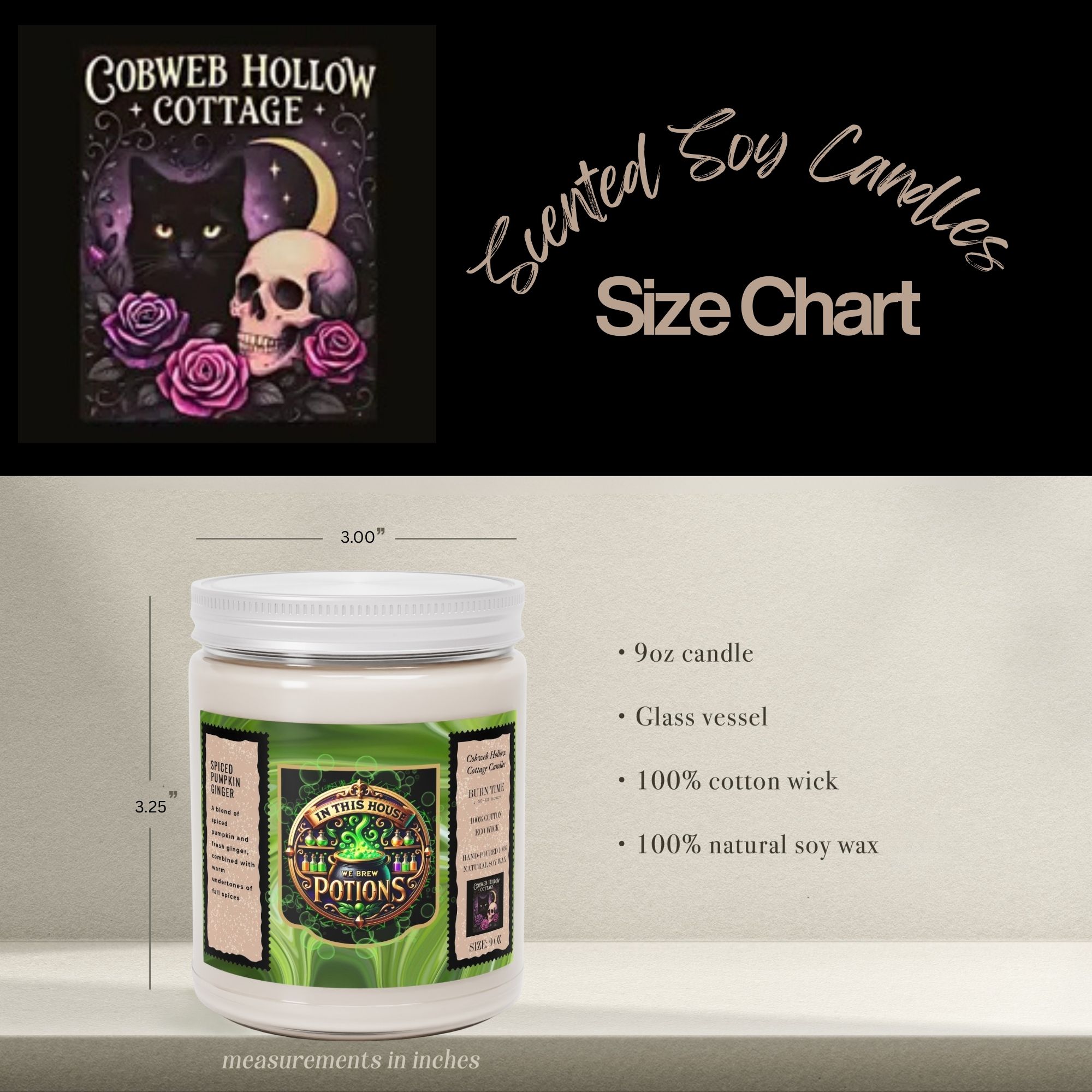 Potion Brewing Soy Candle product thumbnail image