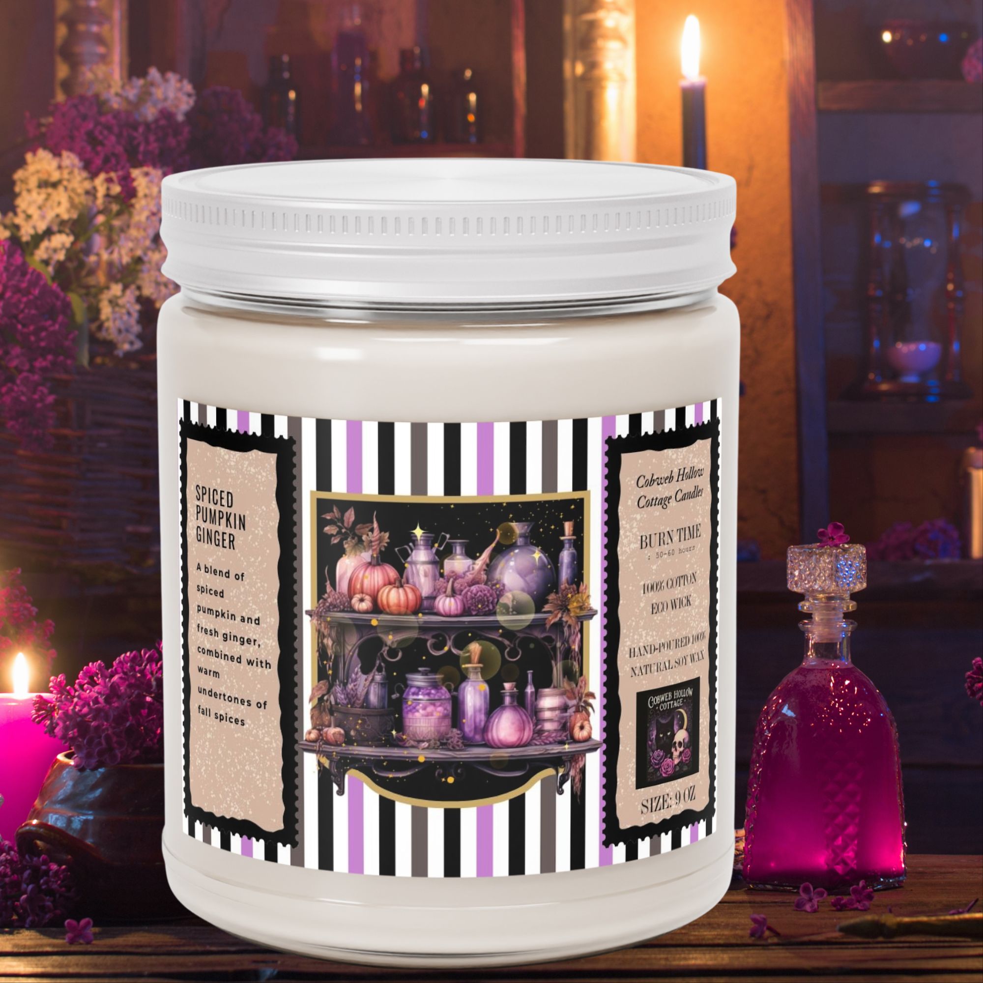 Autumn Apothecary Jar Candle 
