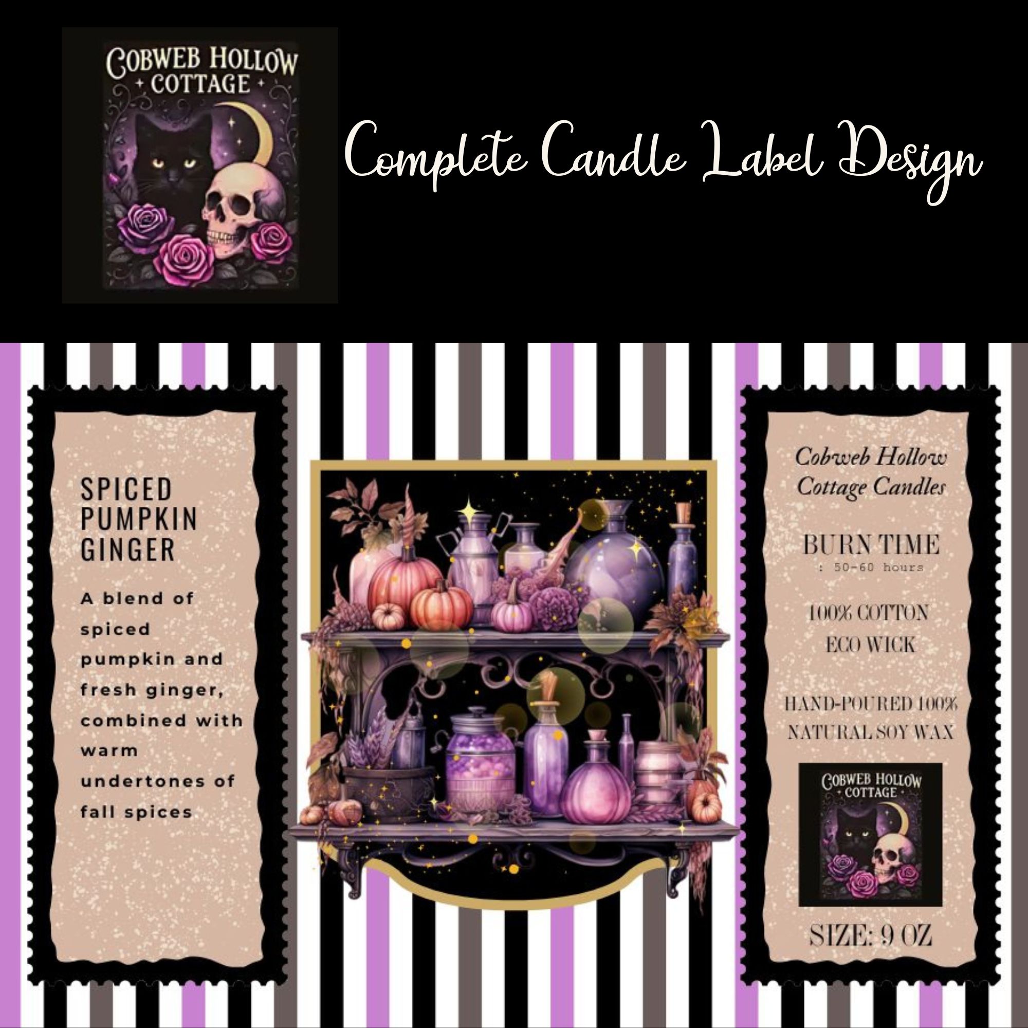 Autumn Apothecary Jar Candle  product thumbnail image