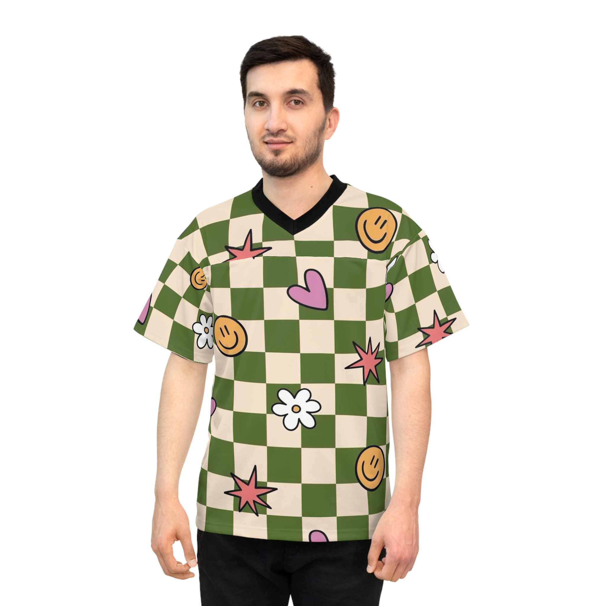 Personalized Pattern Jersey Shirt, Custom Sports Tee, All Day Apparel, Holiday, Birthday Unique Gift for Her/Him product thumbnail image Personalized Pattern Jersey Shirt, Custom Sports Tee, All Day Apparel, Holiday, Birthday Unique Gift for Her/Him product thumbnail image