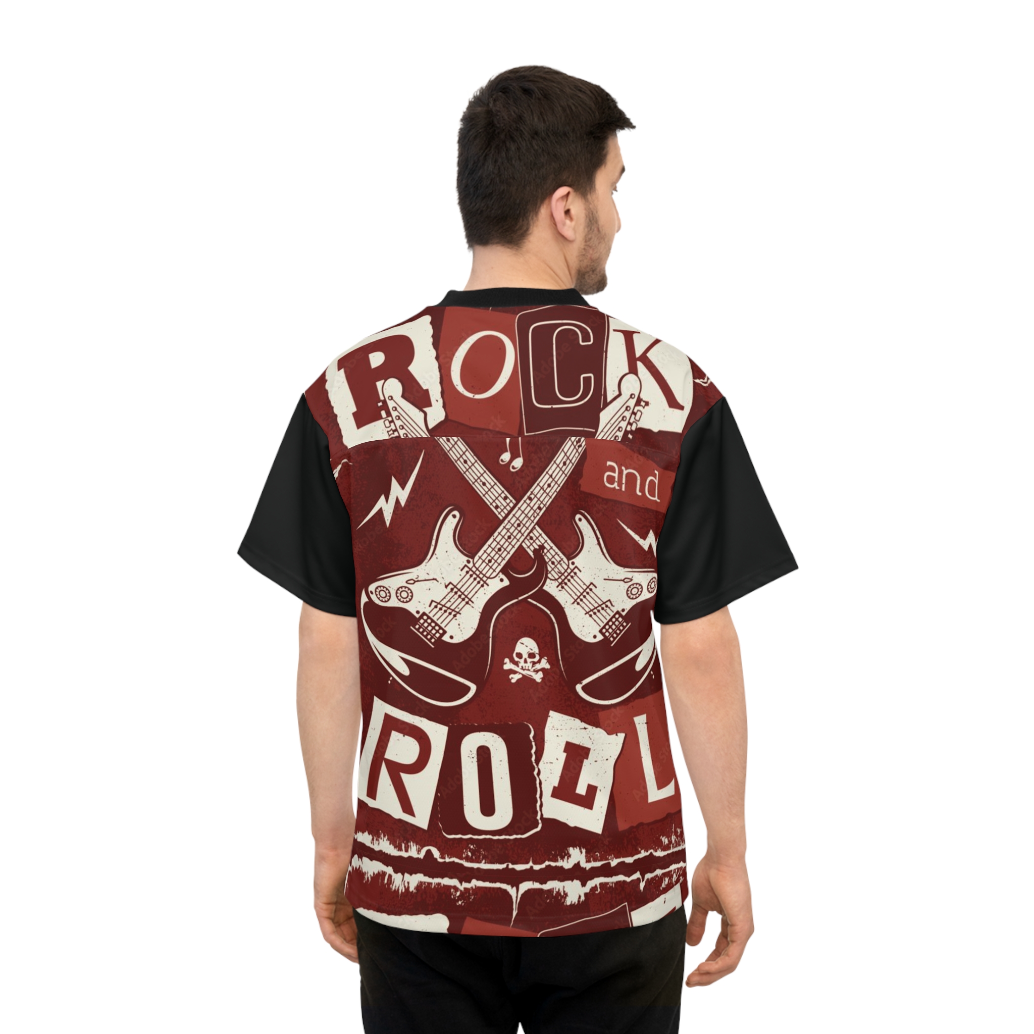 Personalized Pattern Jersey Shirt, Custom Sports Tee, All Day Apparel, Holiday, Birthday Unique Gift for Her/Him product thumbnail image