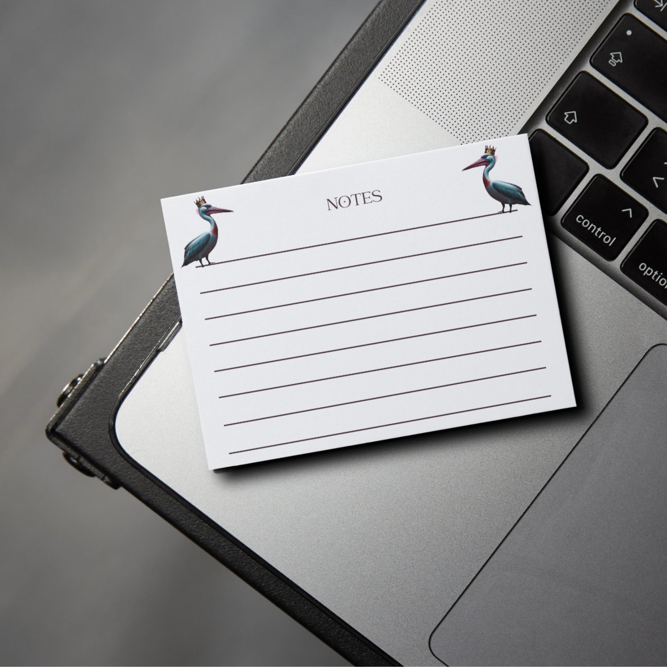 Elegant Bird-Themed Note Pads | Personalized Sticky Notes, Office Supplies, Gift for Students, Cute Stationery, Note Taking Essentials product thumbnail image