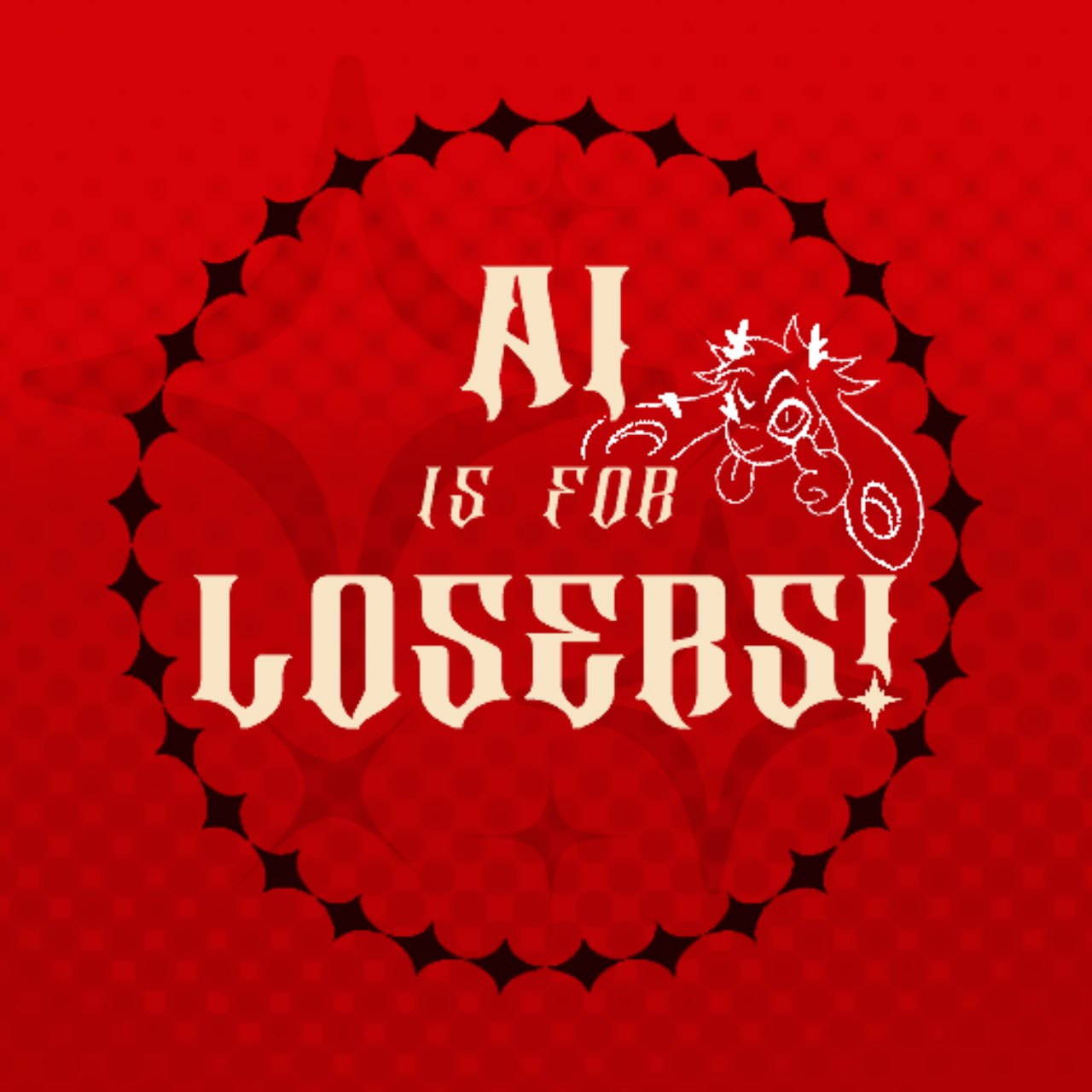 Al is for Losers - Iron-On Patch product thumbnail image