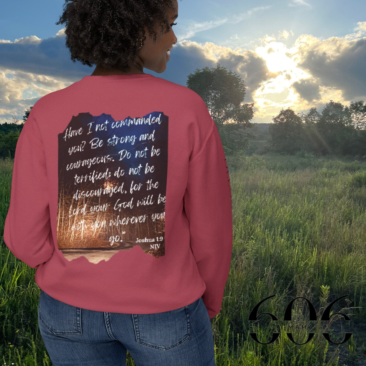 Inspirational Blessed Mama Crewneck Sweatshirt, Cozy Sweatshirt for Moms, Christian Apparel, Gift for Mother's Day, Faith-Based Fashion
