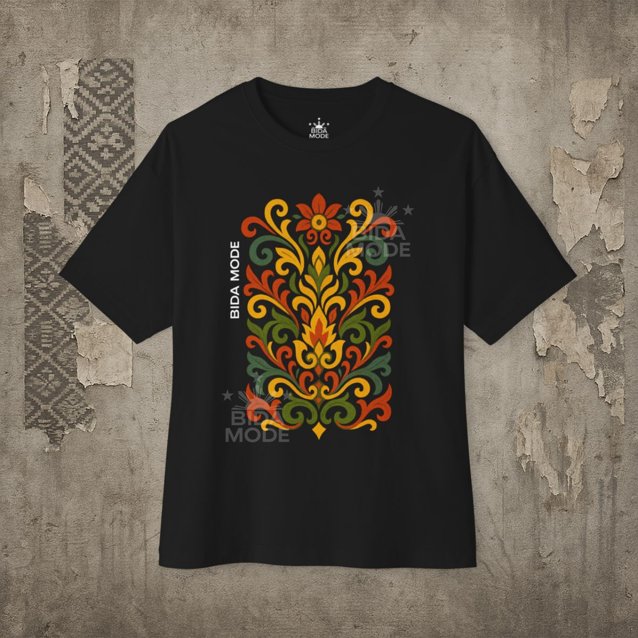 Okir Inspired T-Shirt | Maranao Tribal Design Shirt | Filipino Heritage Clothing | Cultural Streetwear Tee product thumbnail image Okir Inspired T-Shirt | Maranao Tribal Design Shirt | Filipino Heritage Clothing | Cultural Streetwear Tee product thumbnail image