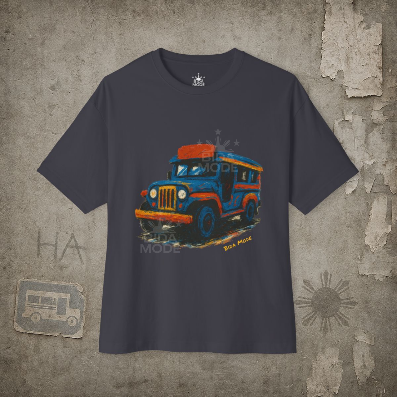 Jeepney T-Shirt | Filipino Iconic Vehicle Graphic Tee | Pinoy Pride Streetwear | Cultural Heritage Clothing product thumbnail image Jeepney T-Shirt | Filipino Iconic Vehicle Graphic Tee | Pinoy Pride Streetwear | Cultural Heritage Clothing product thumbnail image