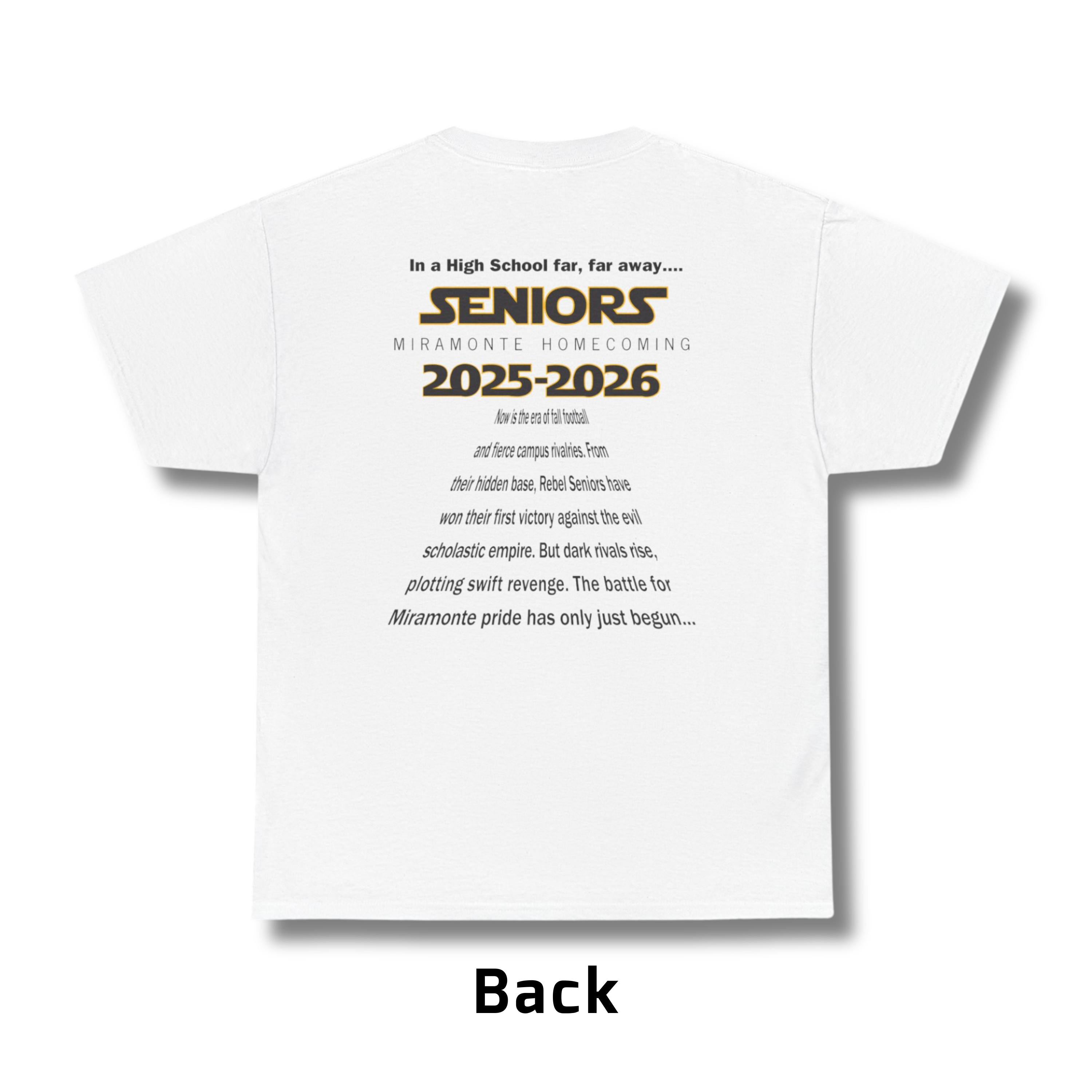Homecoming Shirt: Star Wars Themed T-Shirt product thumbnail image