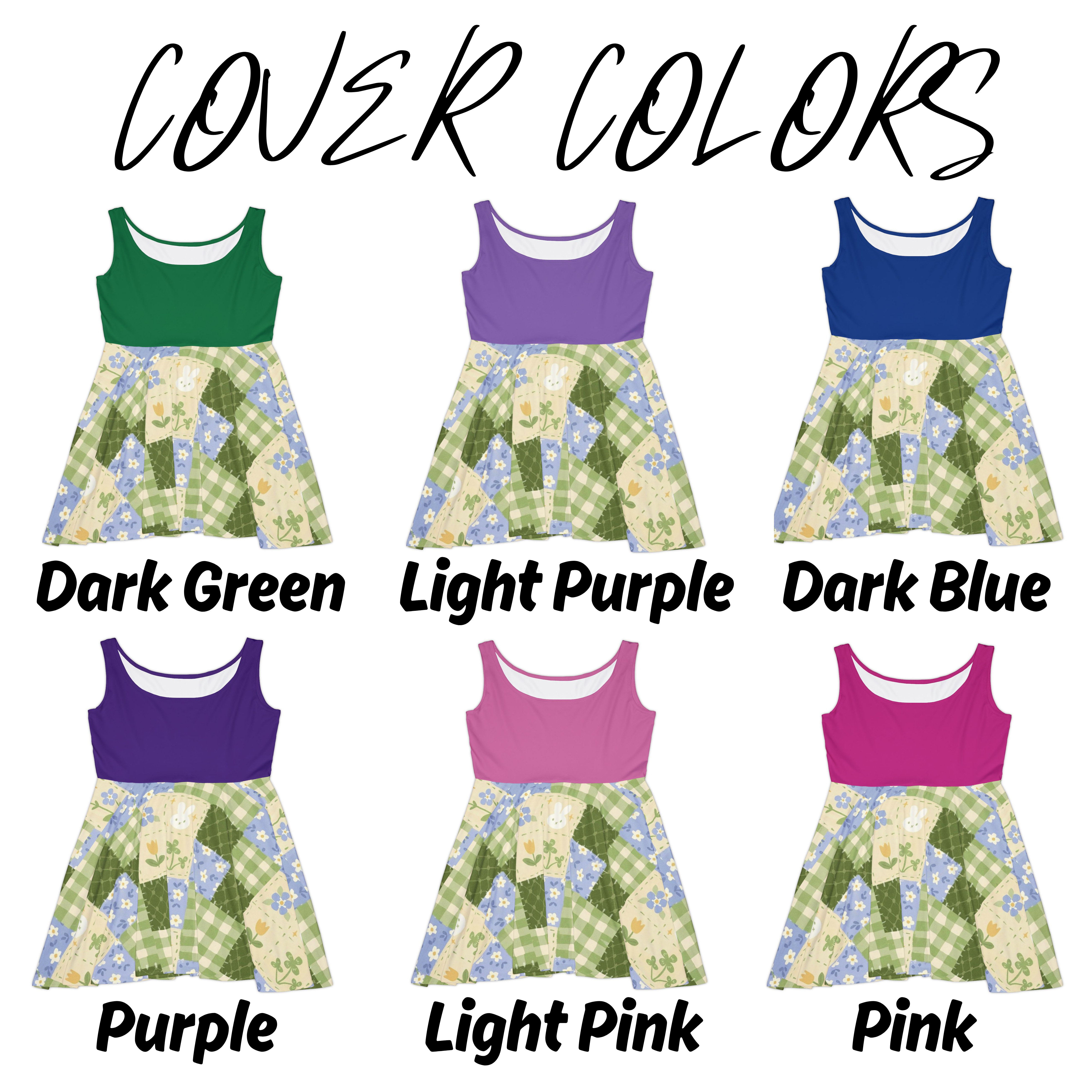 Personalized Women's Skater Dress, Perfect for Summer Parties, Casual Outings, Everyday Wear, Custom Design, Gift for Her product thumbnail image Personalized Women's Skater Dress, Perfect for Summer Parties, Casual Outings, Everyday Wear, Custom Design, Gift for Her product thumbnail image